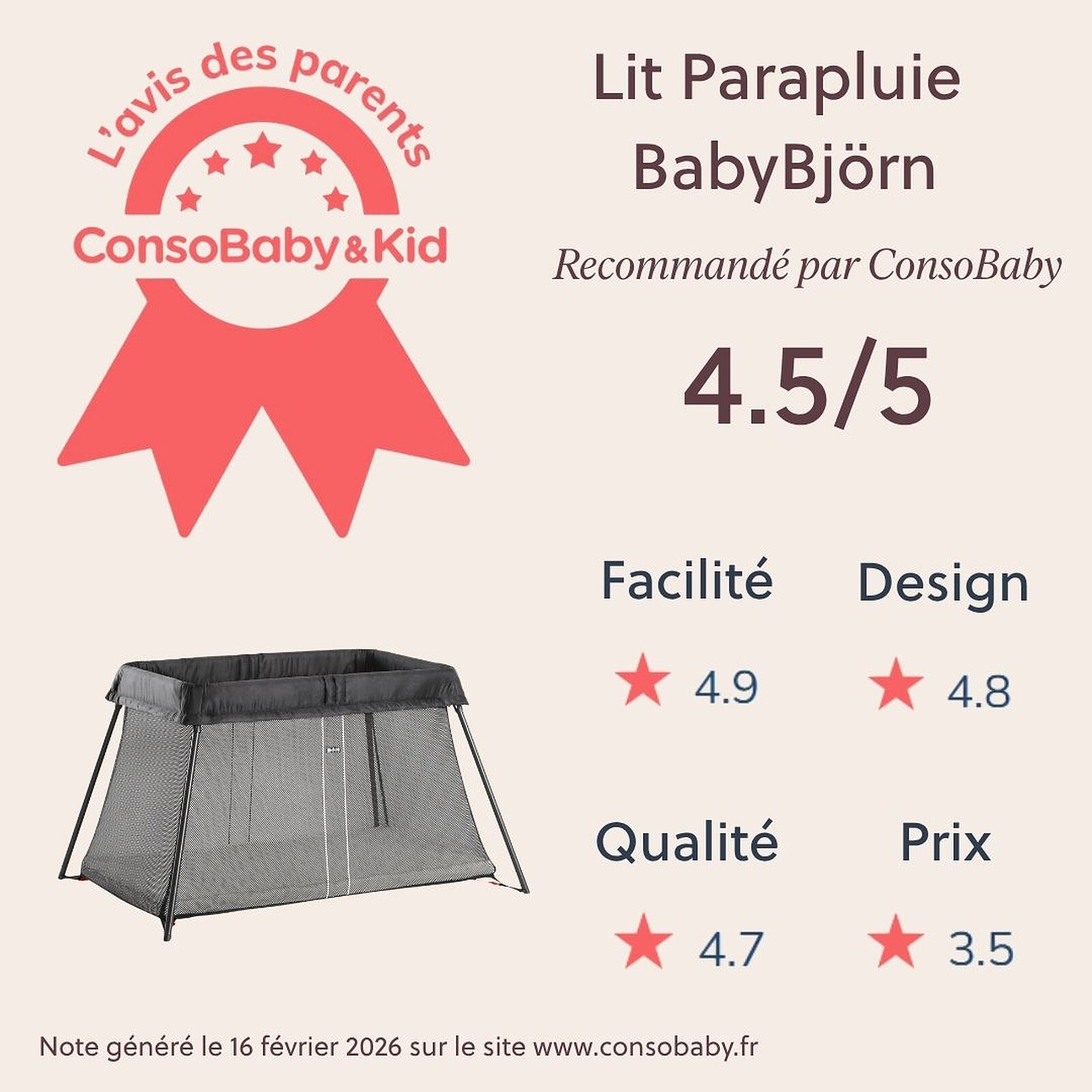Lit parapluie