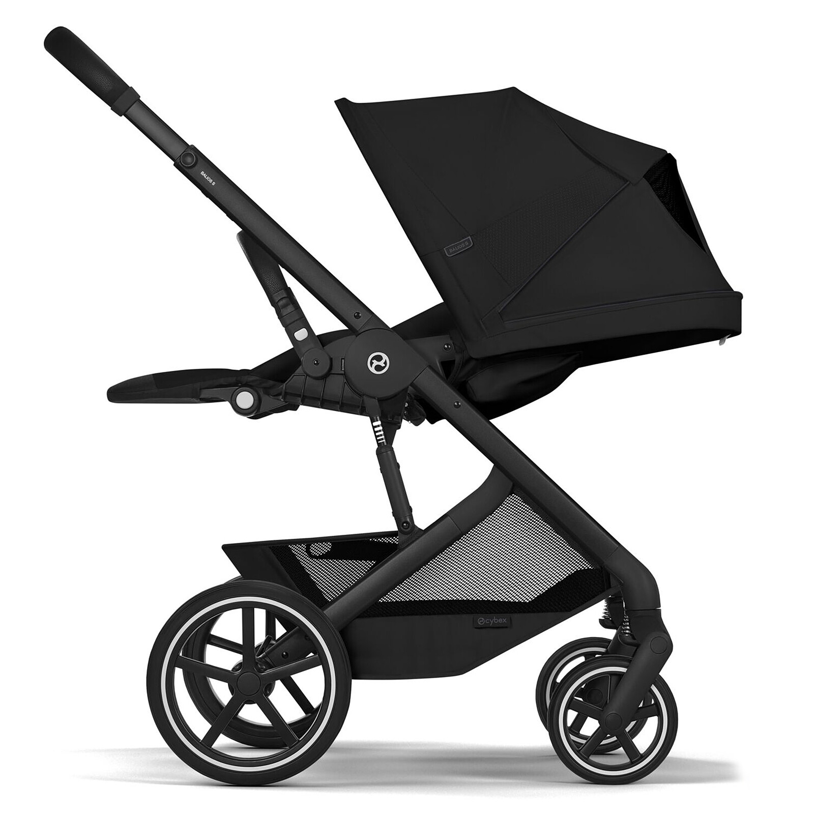 Poussette Citadine Balios S Lux Cadre Noir - Moon Black Cybex