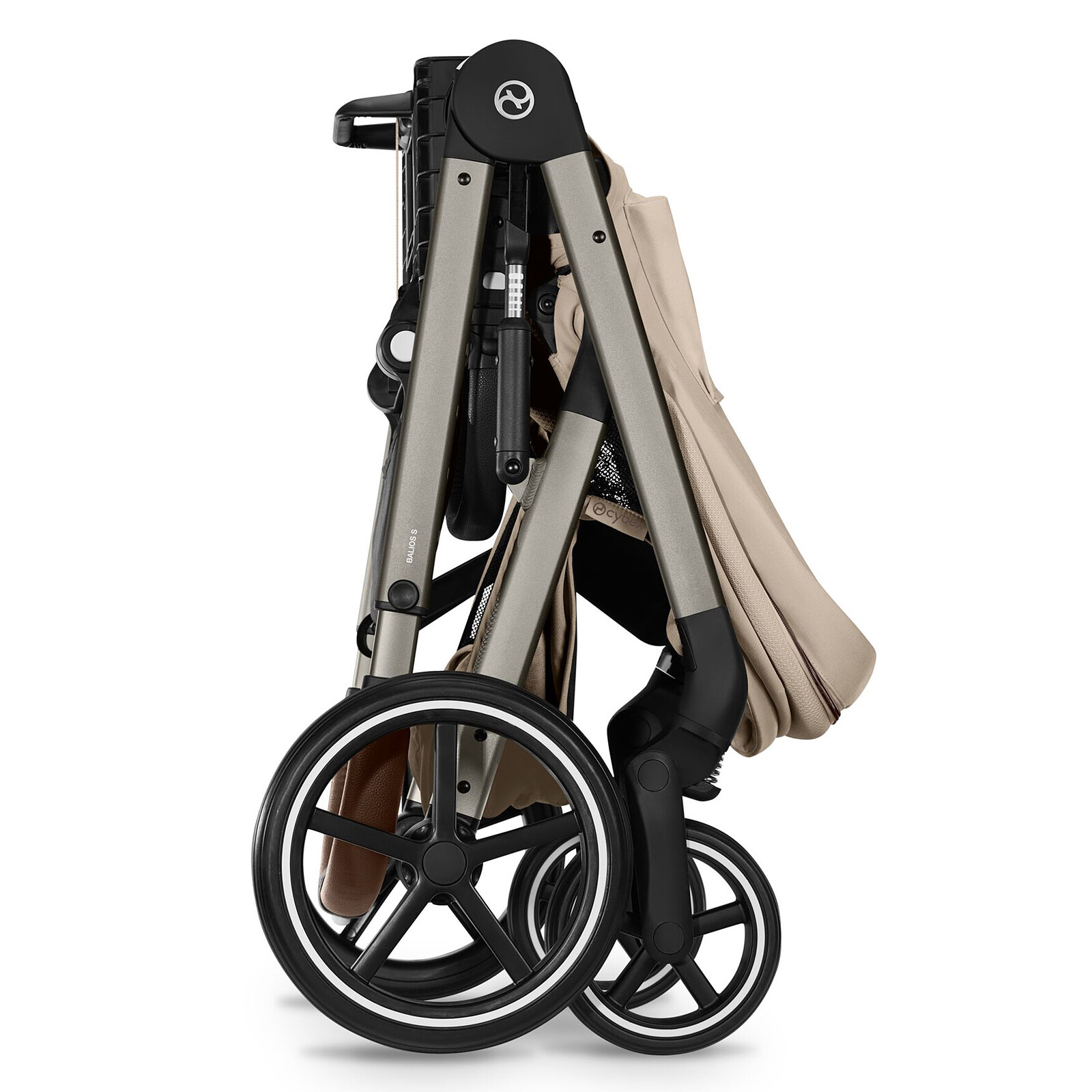 Achat Poussette Citadine Balios S Lux Cadre Taupe - Almond Beige