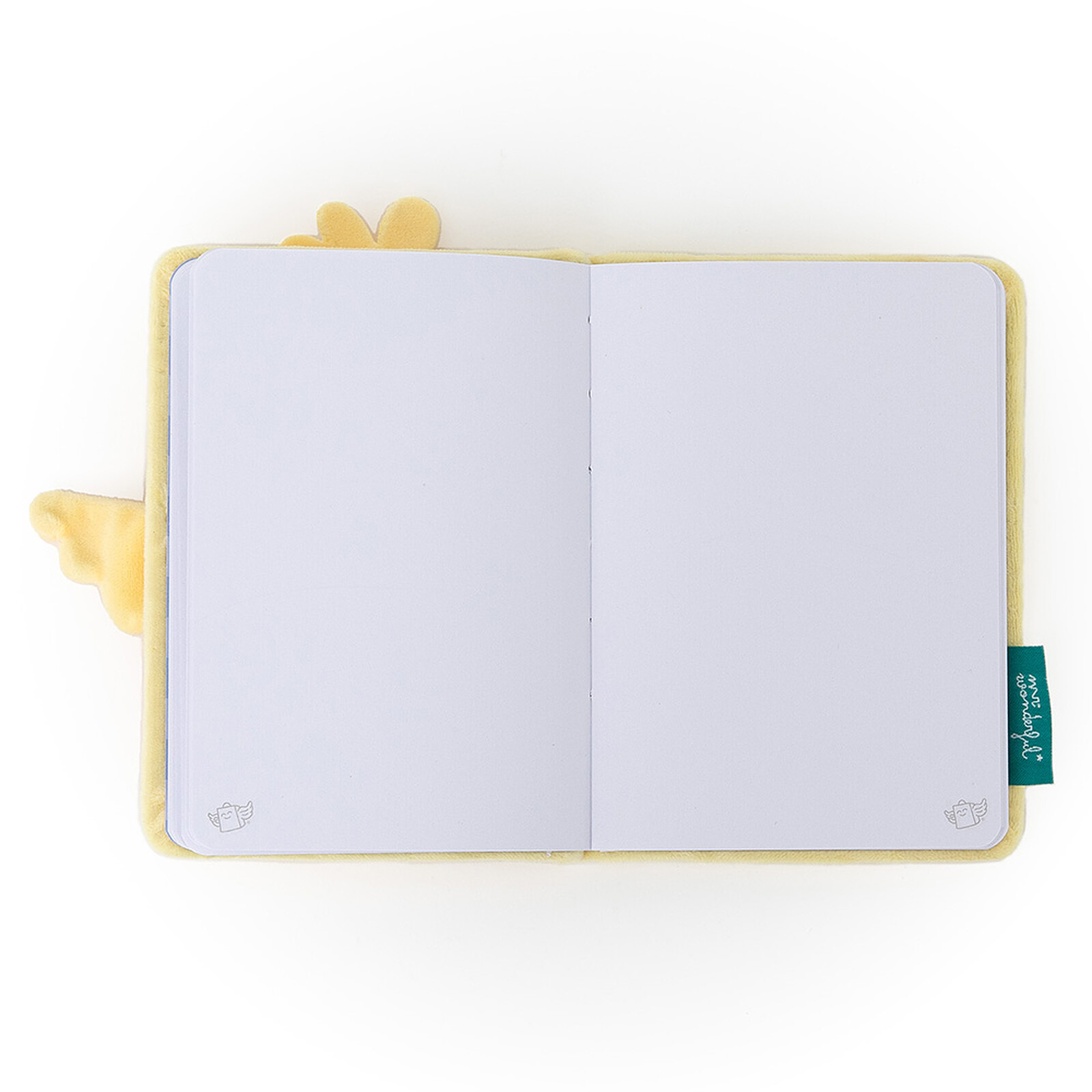 Carnet A6 Peluche - Poussin Paresseux Mr Wonderful