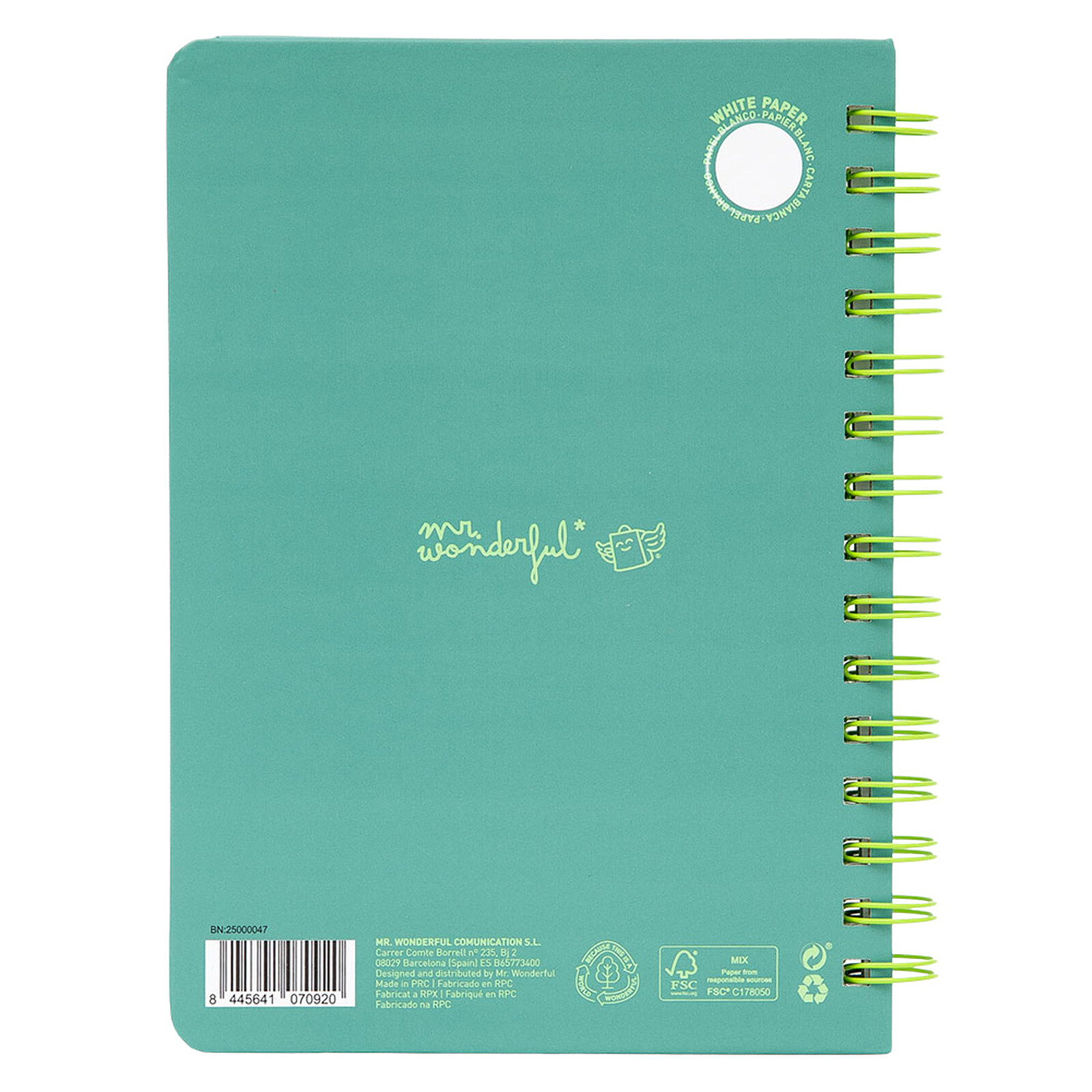 Avis Cahier A5 - Paresseux My Siesta Is My Fiesta