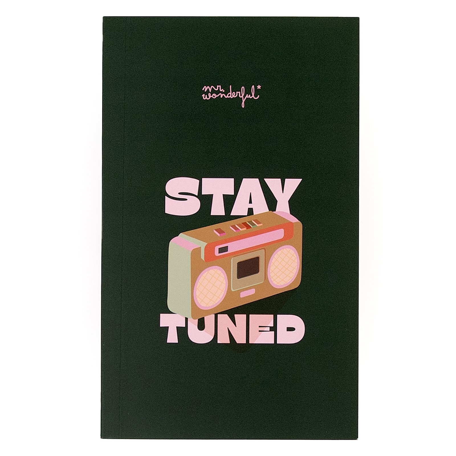 Bloc-notes - Stay Tuned Mr Wonderful