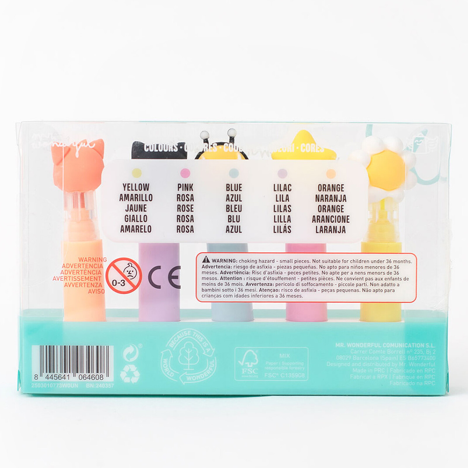 Avis Coffret de 5 Surligneurs avec Trousse - Live In Color
