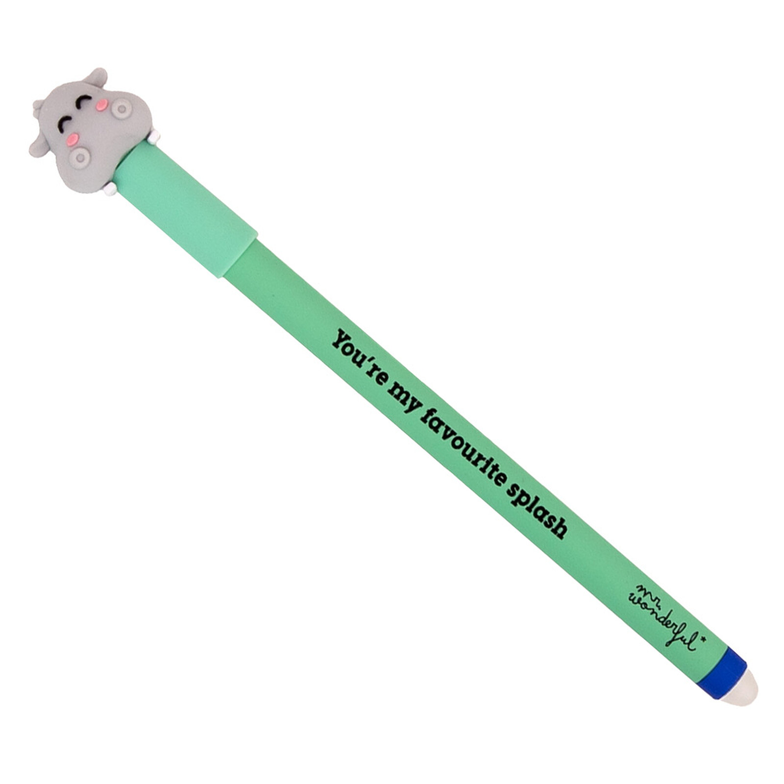 Stylo Effaçable Bo-Bo - Hippoppotame You're My Favourite Splash Mr Wonderful
