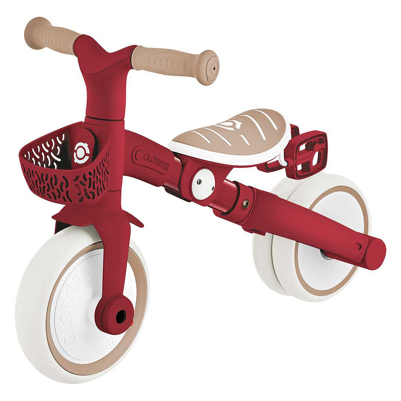 Avis Tricycle Learning 3-en-1 Plus Eco - Rouge Foncé