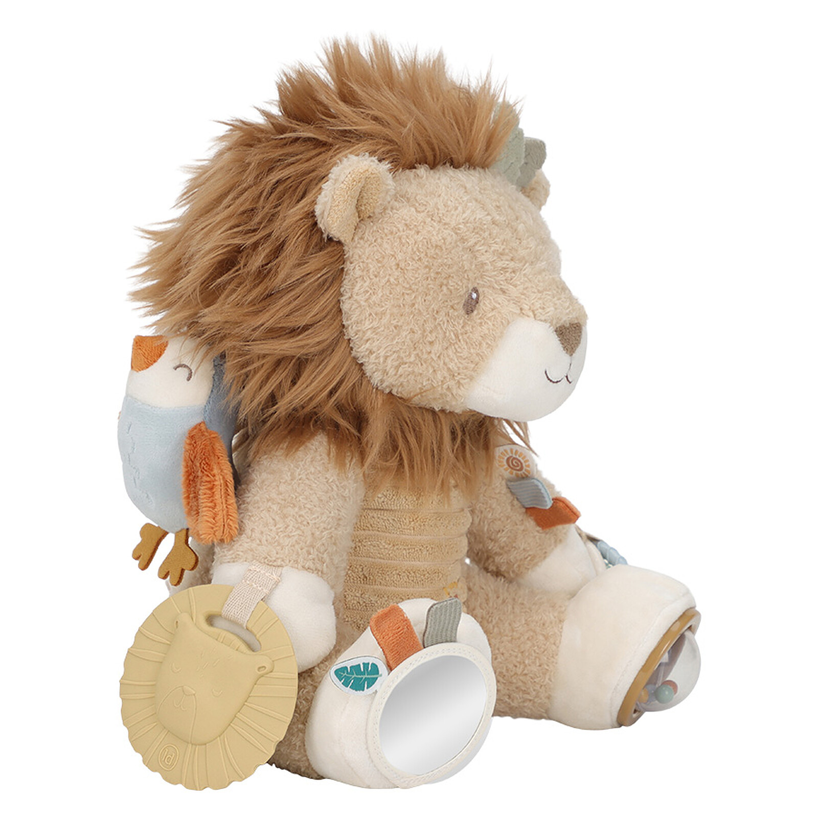 Peluche d'Activités Lion - Safari Friends Little Dutch