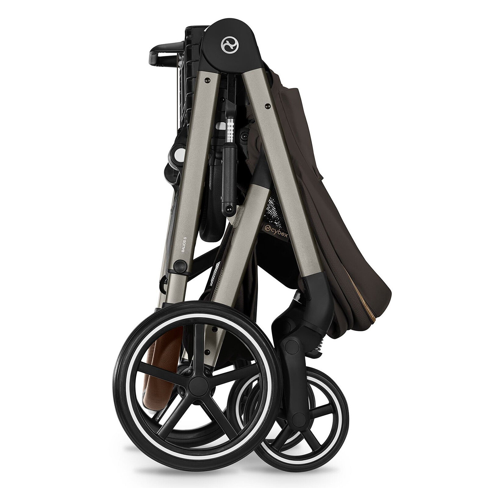 Achat Poussette Citadine Balios S Lux Cadre Taupe - Chocolate Brown
