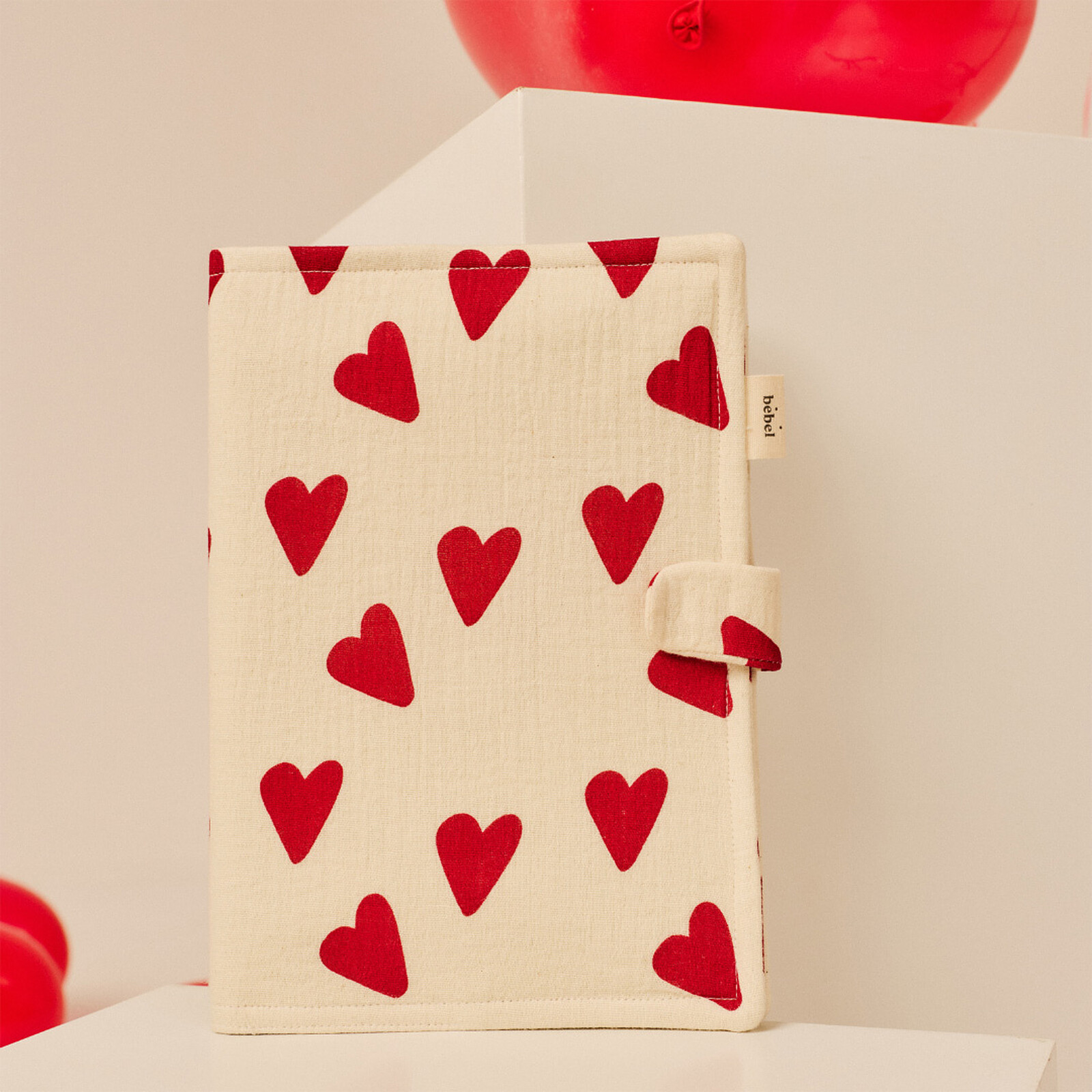 Protège-carnet de Santé - Coeur BEBEL