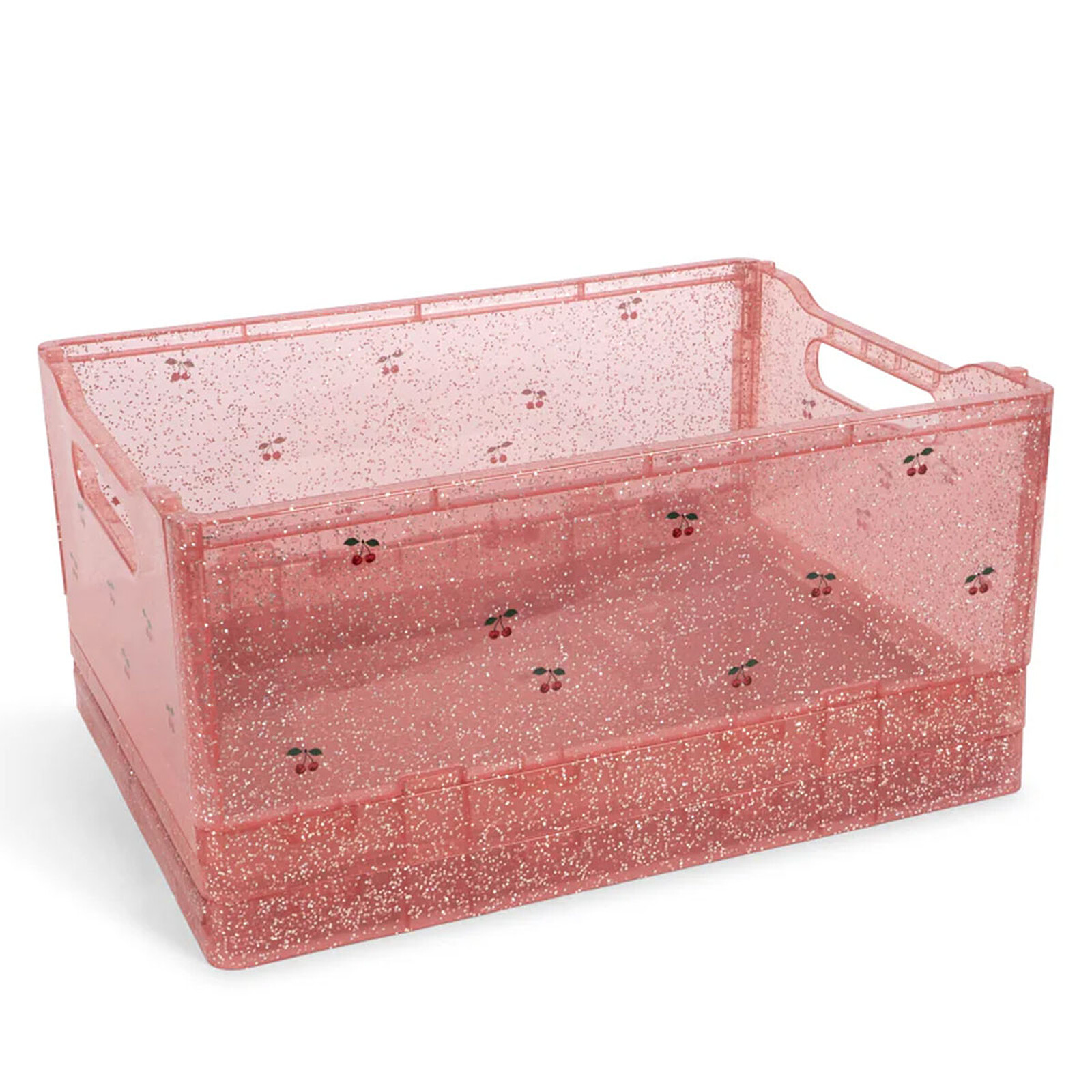 Lot de 2 Boîtes de Rangement Pailletées - Sparkling Blush Konges Sløjd