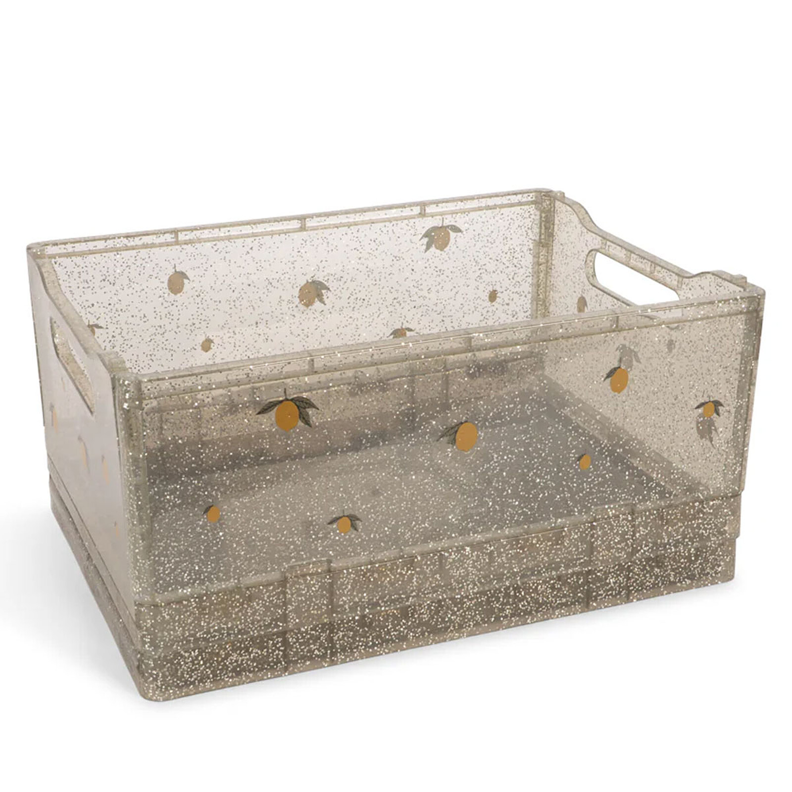 Lot de 2 Boîtes de Rangement Pailletées - Sparkling Blue Konges Sløjd