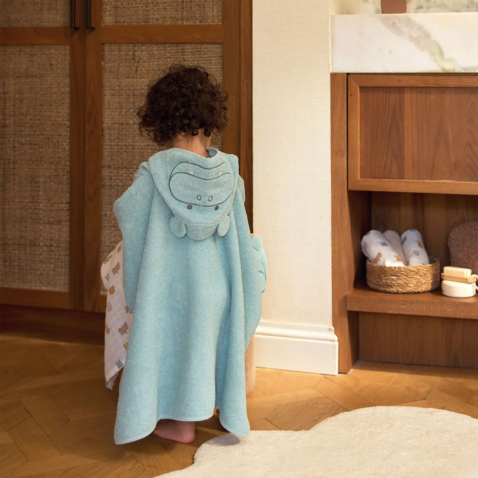 Avis Poncho de Bain Éponge - Hippo Happy