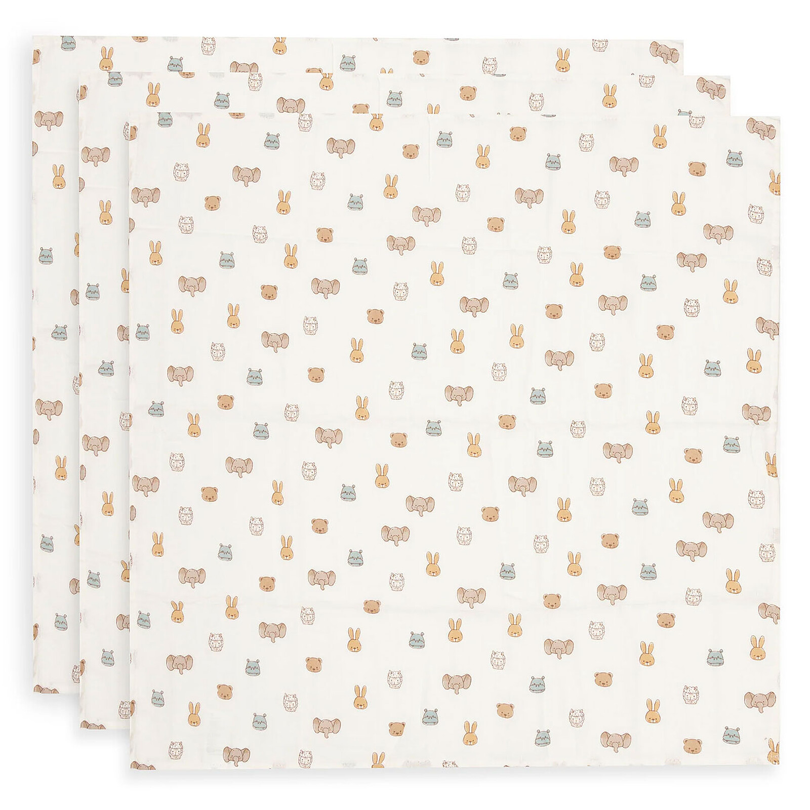 Lot de 3 Langes Gaze de Coton - Jollies Jollein