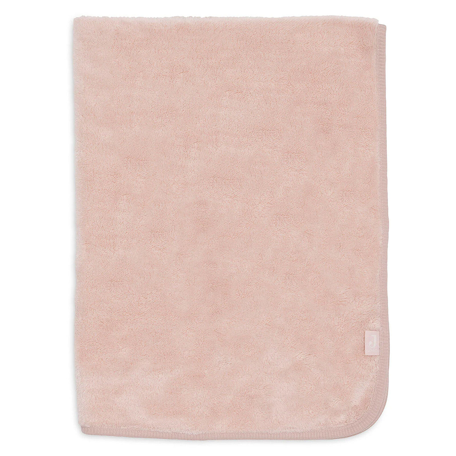 Couverture Berceau Basic Jersey Sherpa - Silk Rose Jollein