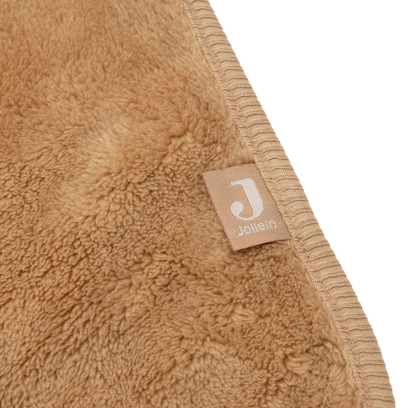 Couverture Berceau Basic Jersey Sherpa - Hazel pas cher