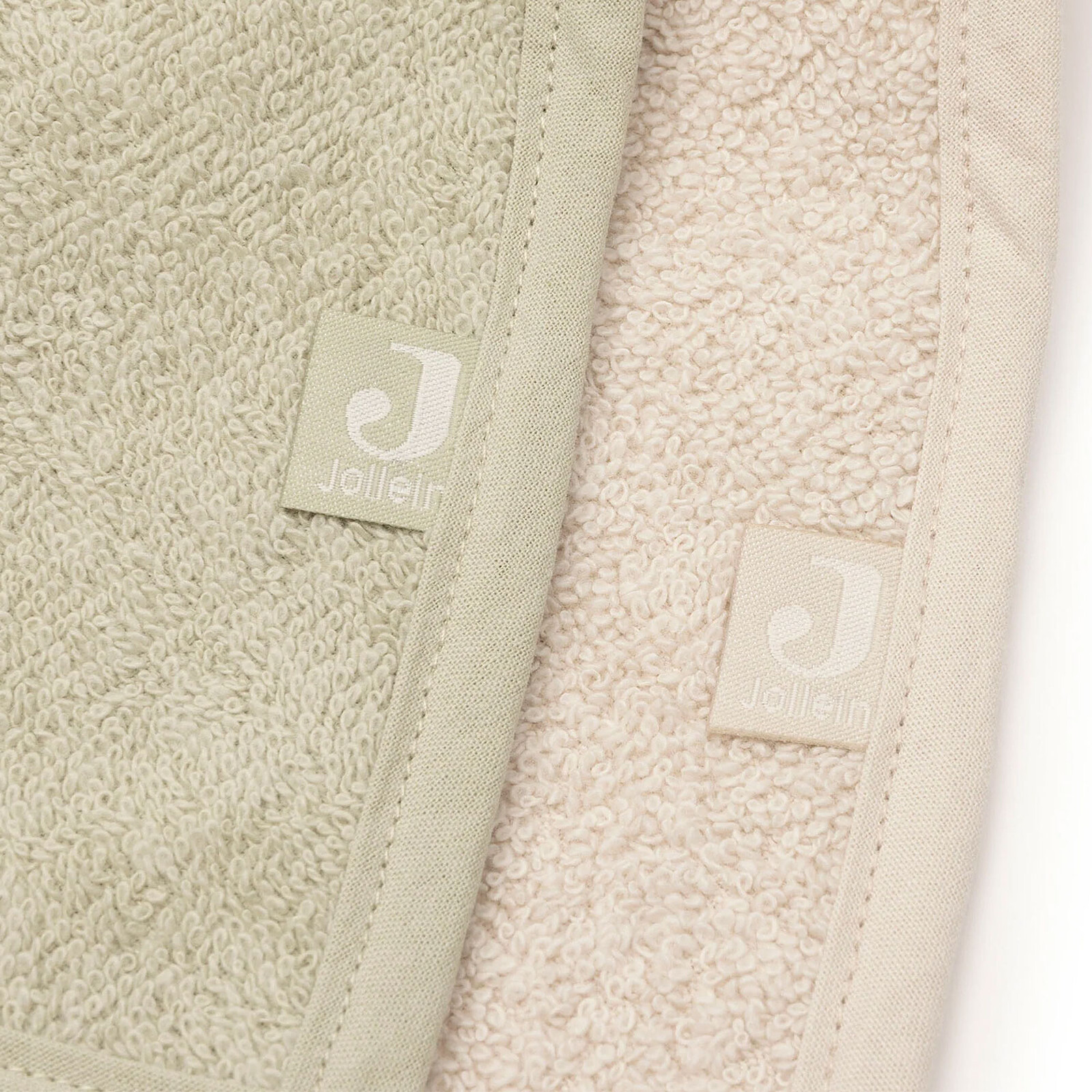 Lot de 2 Bavoirs Bandana - Soft Matcha & Sand pas cher