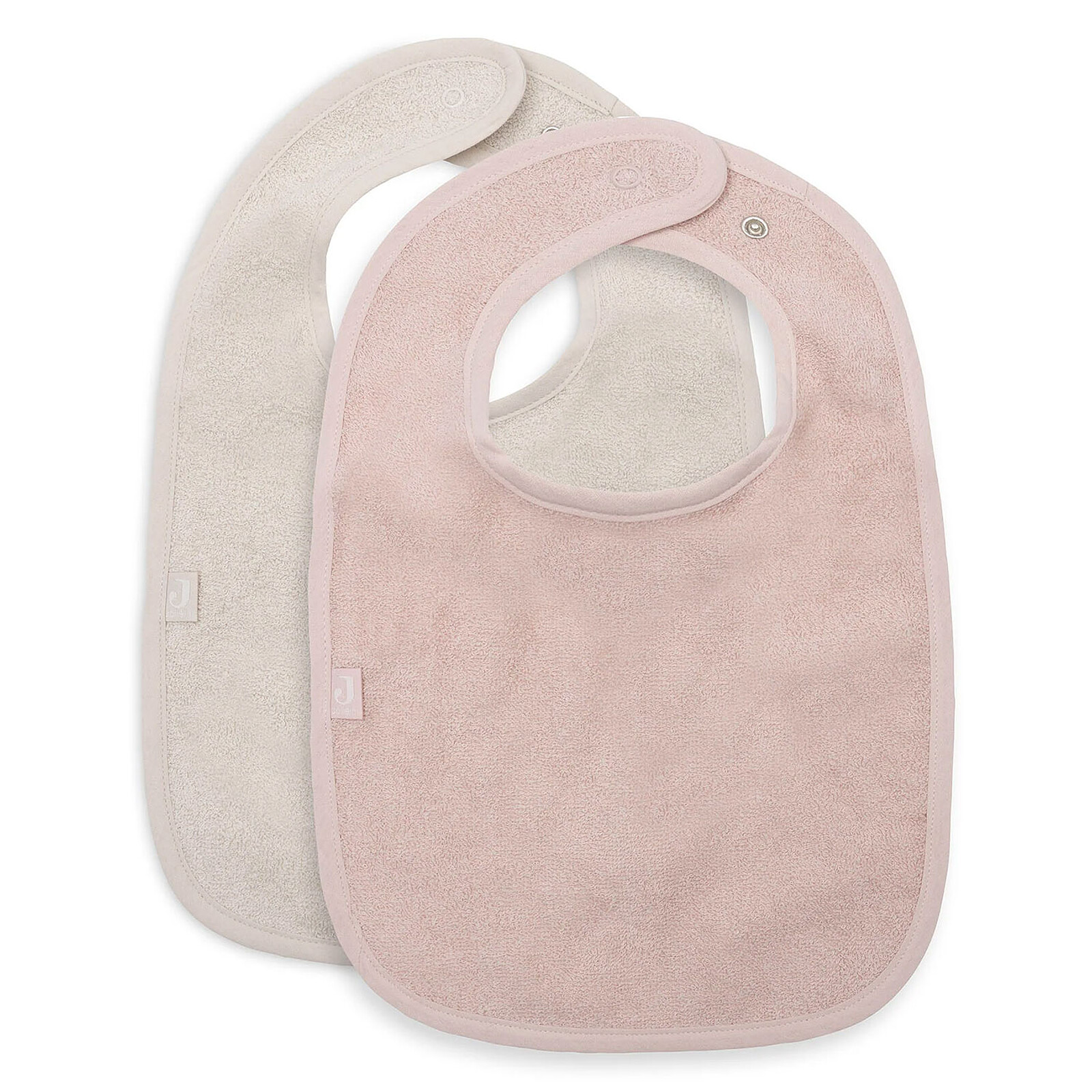 Lot de 2 Bavoirs Eponge - Silk Rose & Sand Jollein