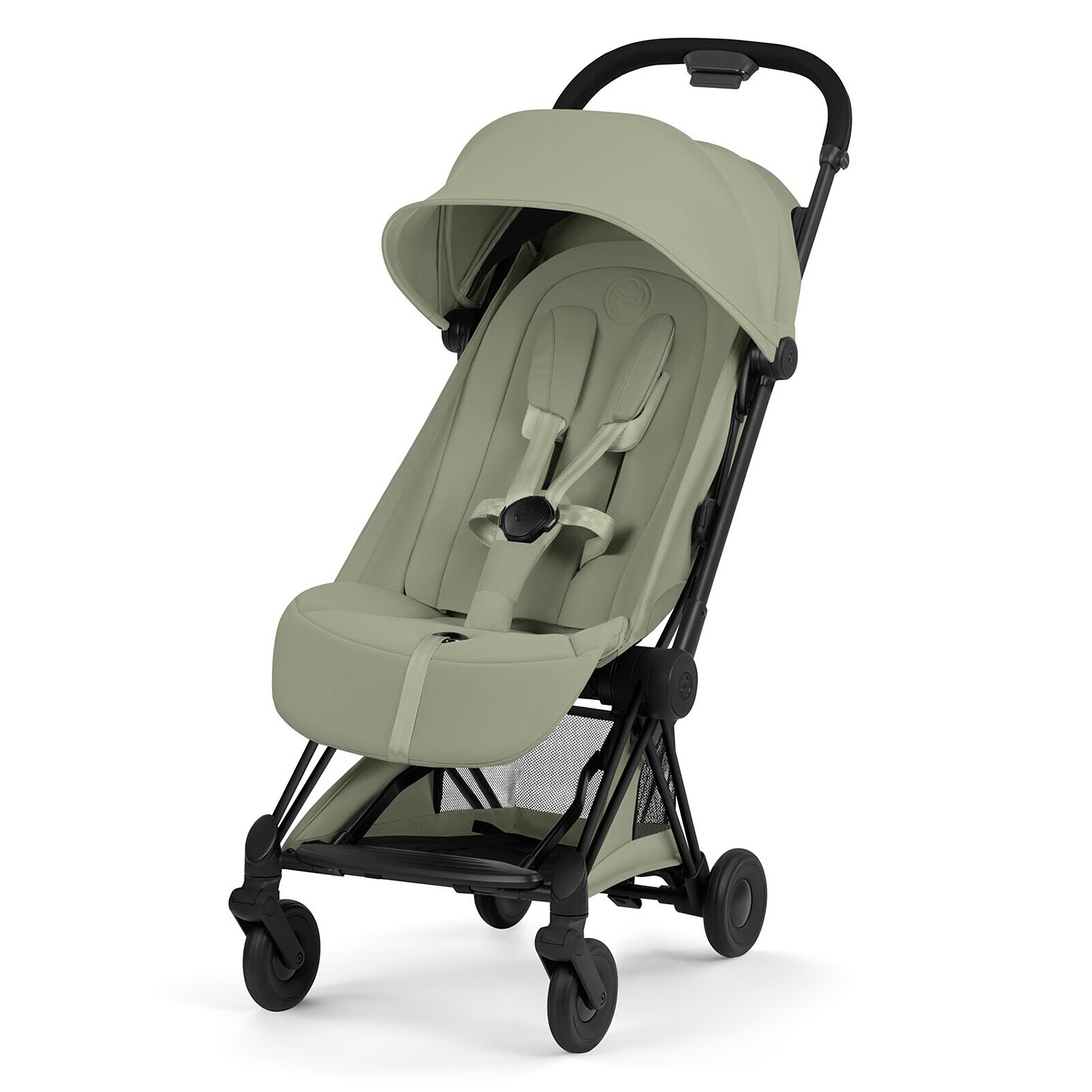 Poussette Ultra-compacte Coyä Style Châssis Matt Black - Sage Green Cybex