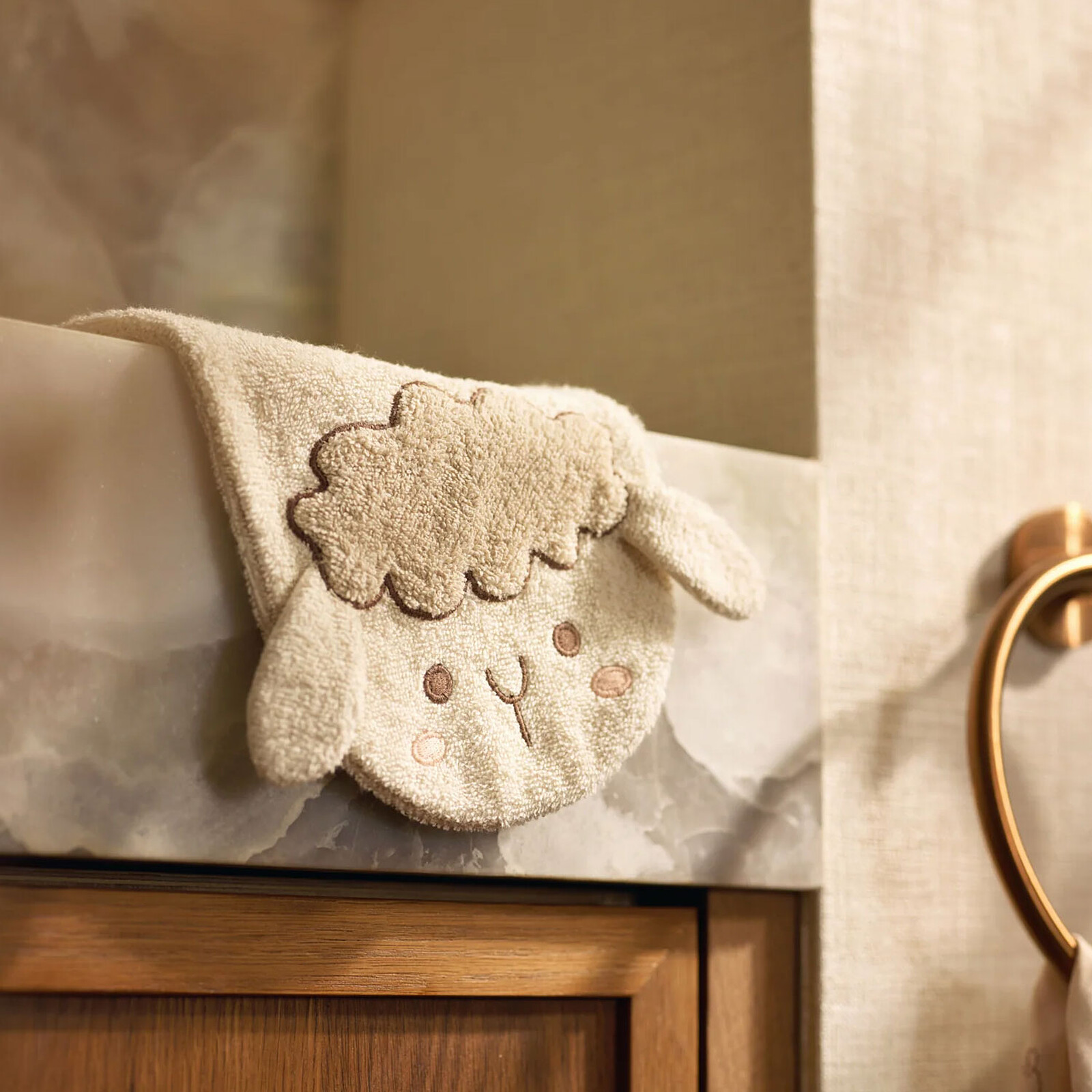 Avis Gant de Toilette Animals - Sheep Sonny