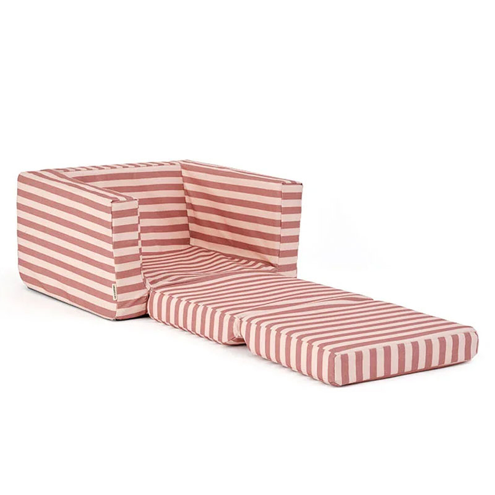 Fauteuil Pliable - Rayé Vieux Rose Kid's Concept
