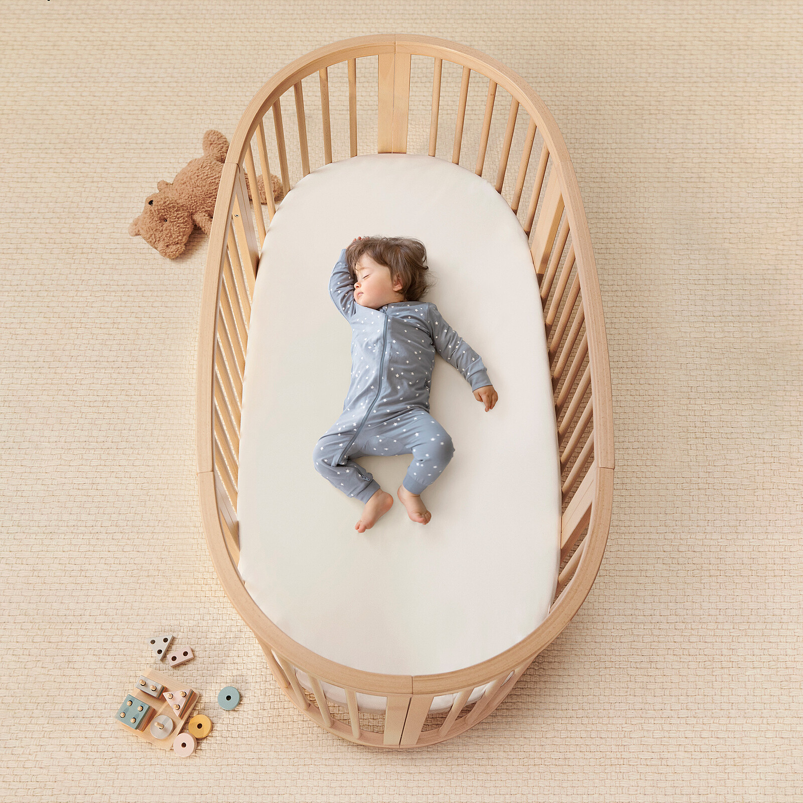 Lit Bébé Sleepi - Naturel Stokke