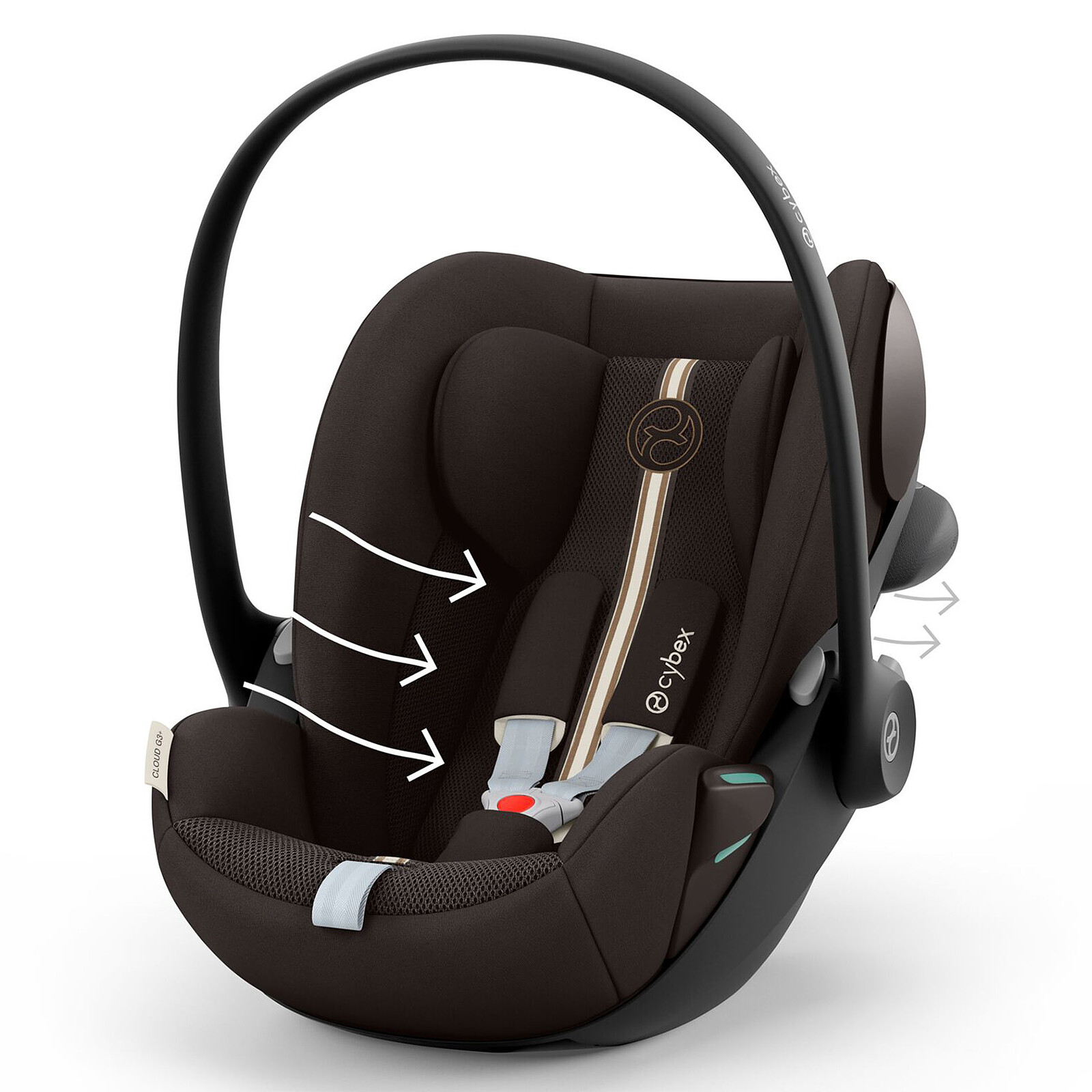 Siège Auto Cloud G3 Plus -Size Groupe 0+ - Chocolate Brown pas cher