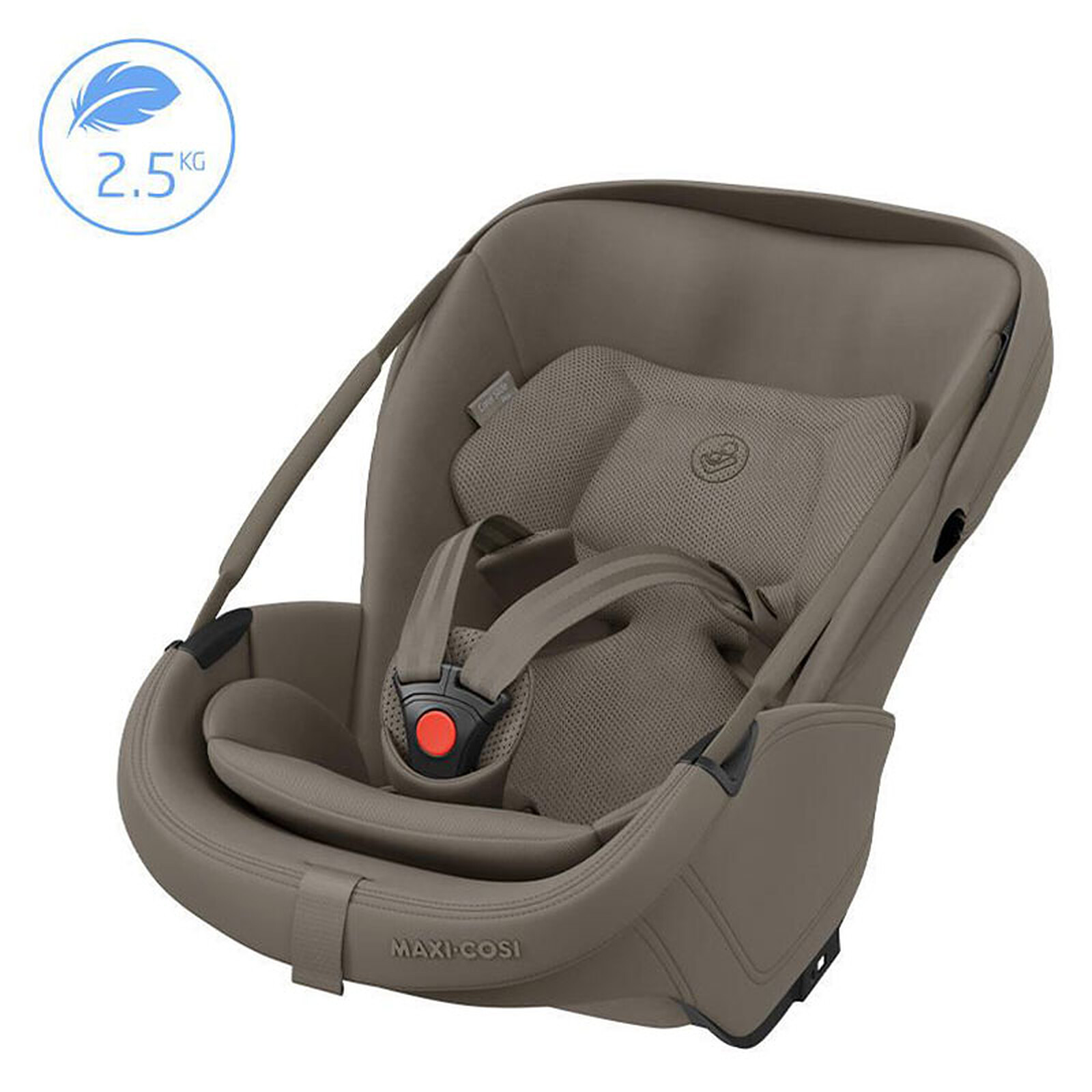Siège Auto Coral Slide Pro i-Size Groupe 0+ - Oak Truffle Maxi-Cosi