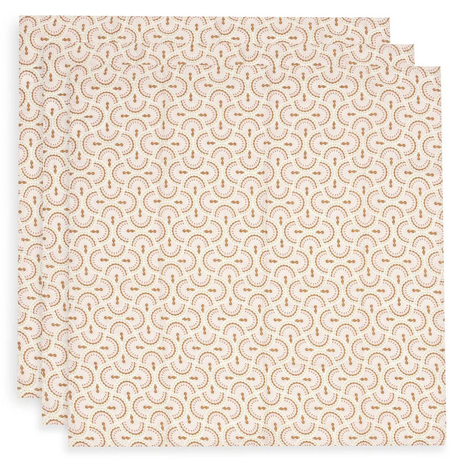 Lot de 3 Langes Gaze de Coton - Soft Plumes Jollein