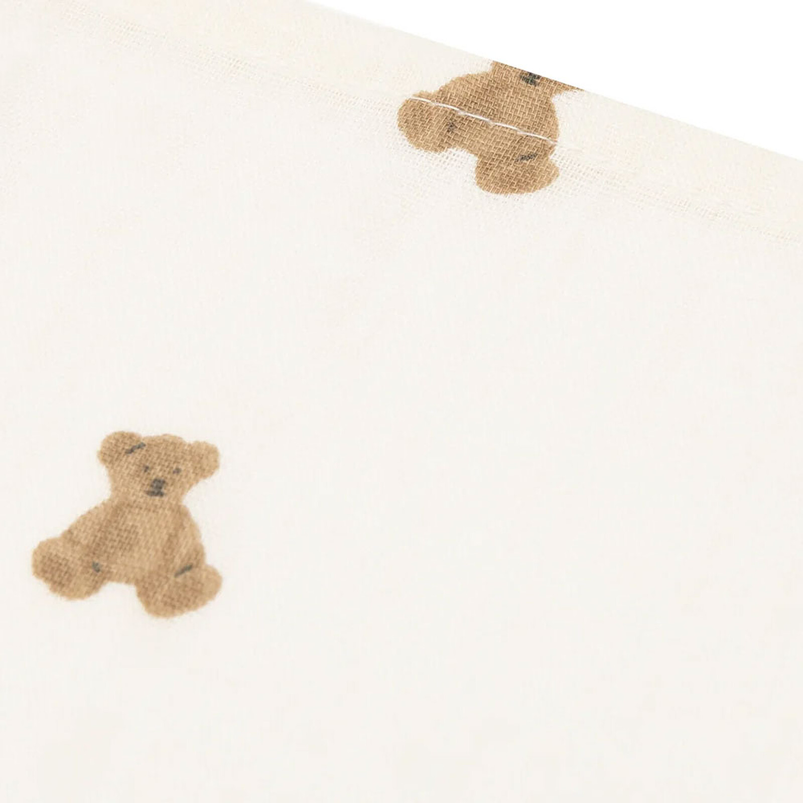Avis Lot de 3 Langes Gaze de Coton - Mini Teddy Bear