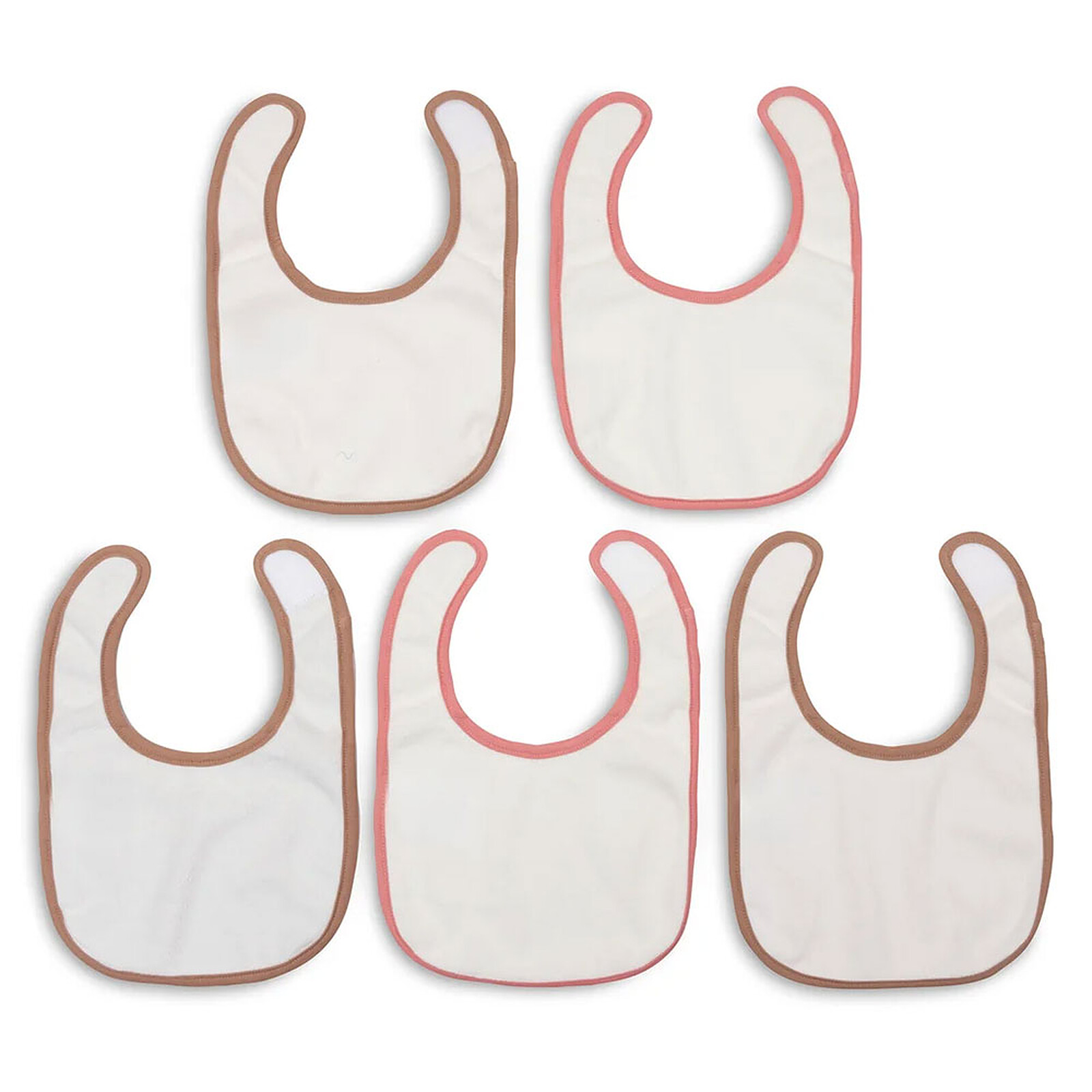 Avis Lot de 5 Bavoirs Imperméables Miffy Moments - Silk Rose