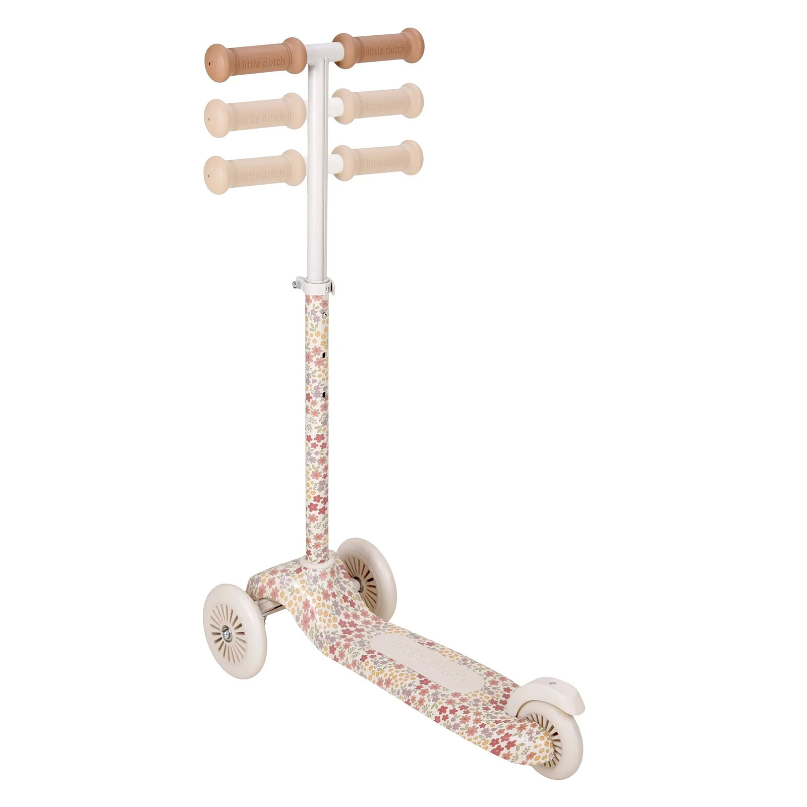 Trottinette 3 Roues - Sunny Flower Off White Little Dutch