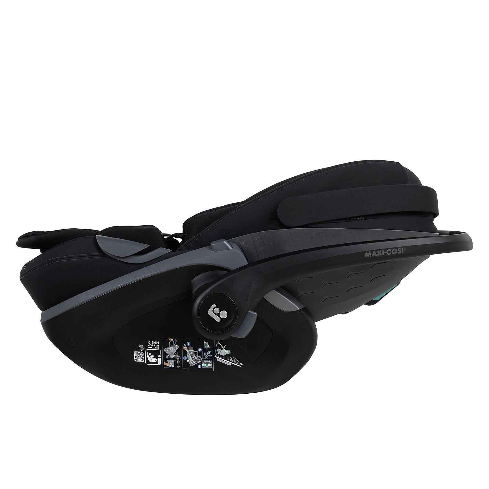 Siège Auto Pebble Slide Pro i-Size Groupe 0+ Joolz x Maxi-Cosi - Space Black Joolz