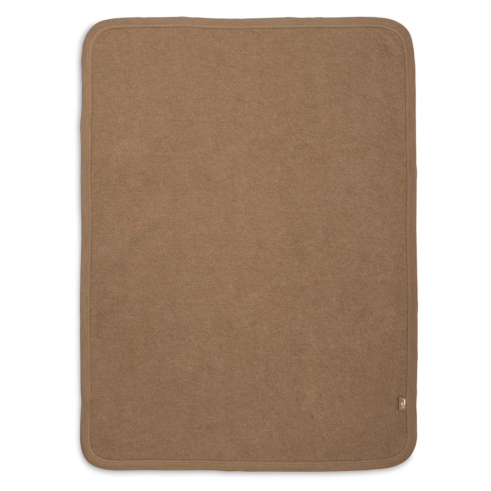 Couverture Berceau Merino Wool Felted - Dark Hazel Jollein