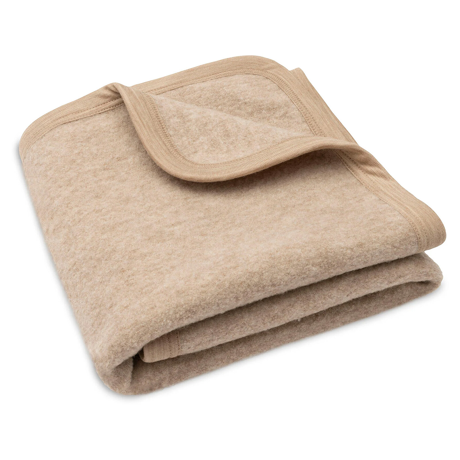 Couverture Berceau Merino Wool Felted - Naturel pas cher