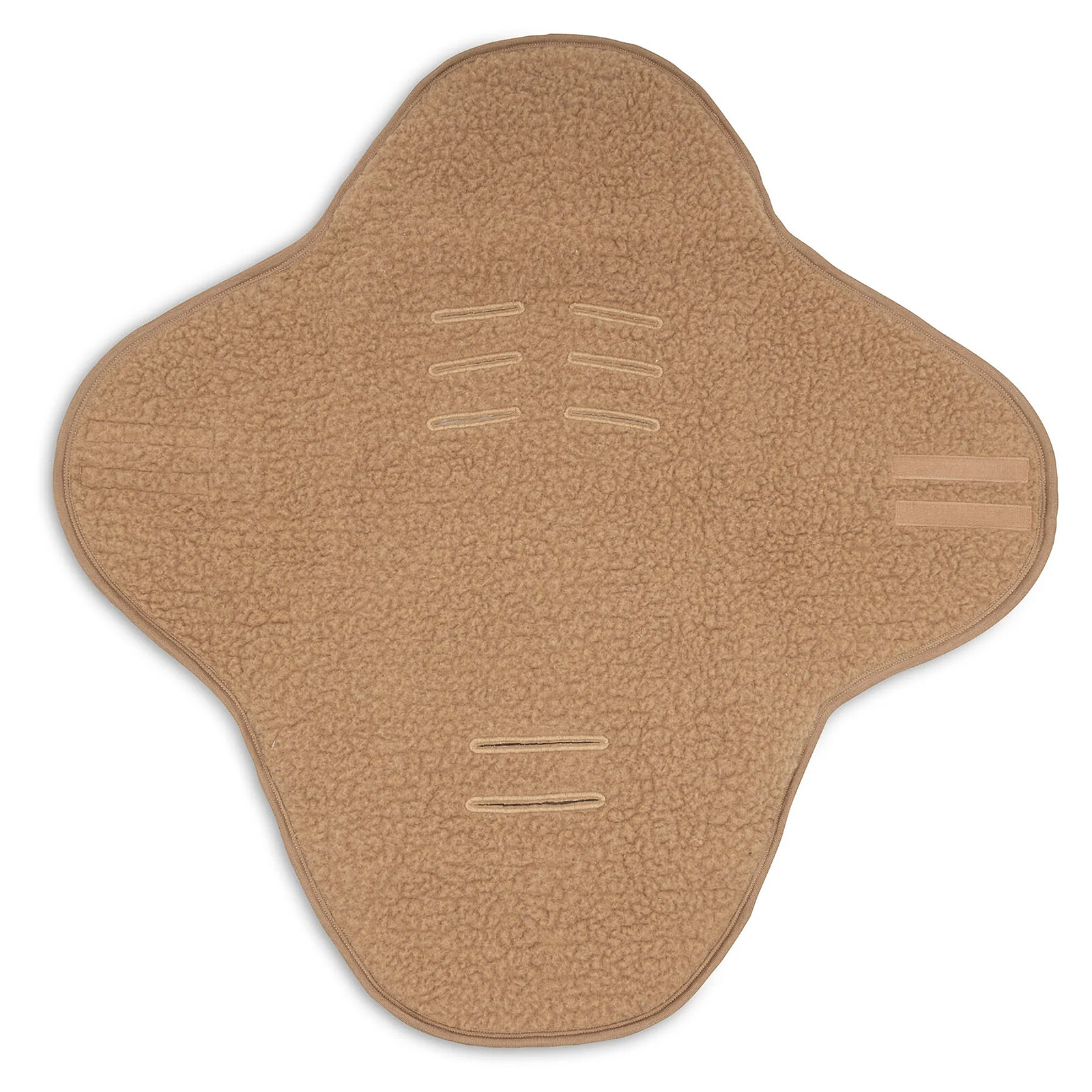 Avis Couverture Portefeuille Sherpa Merino Wool - Dark Hazel