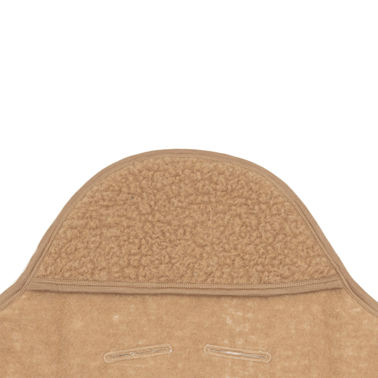 Couverture Portefeuille Sherpa Merino Wool - Dark Hazel pas cher