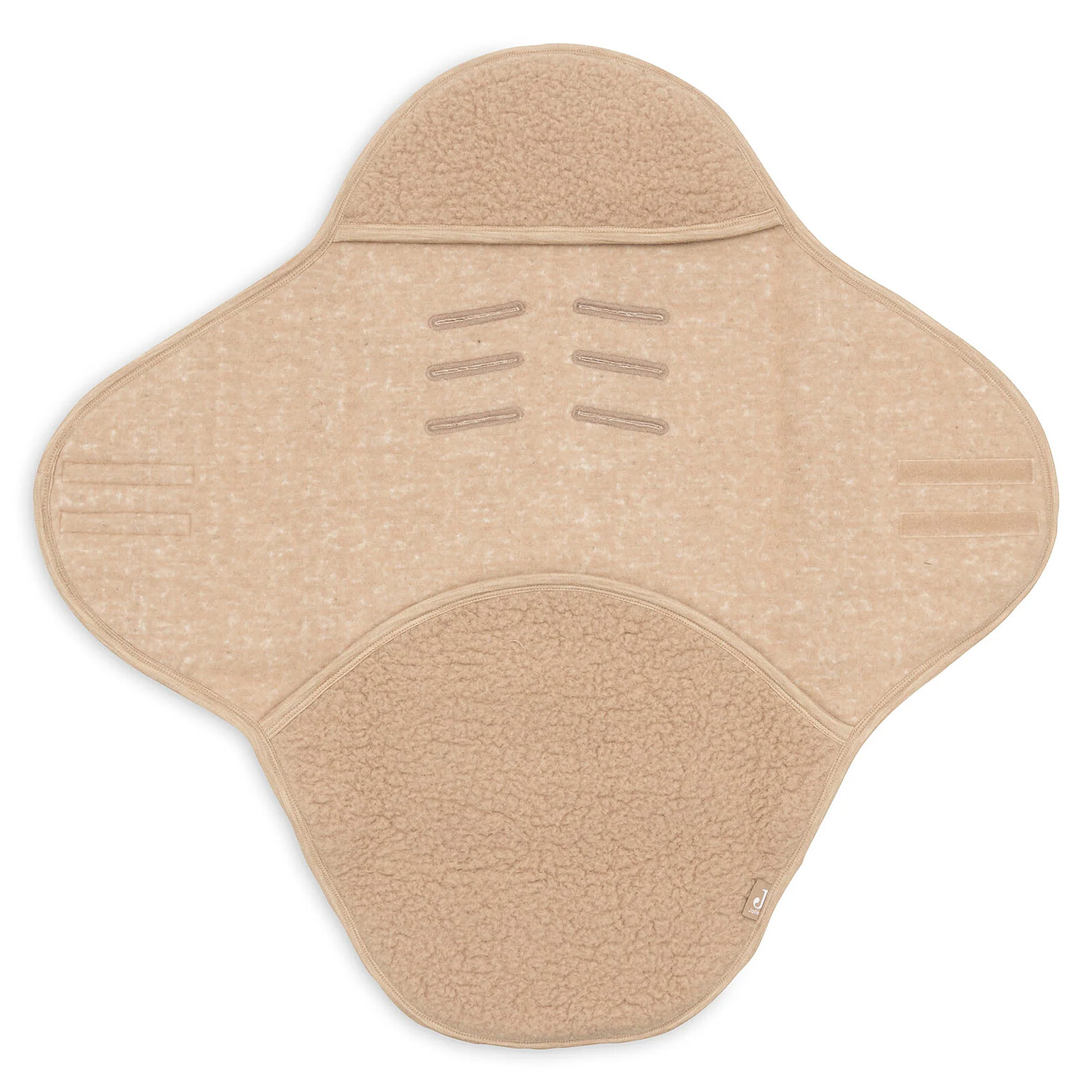 Couverture Portefeuille Sherpa Merino Wool - Naturel Jollein