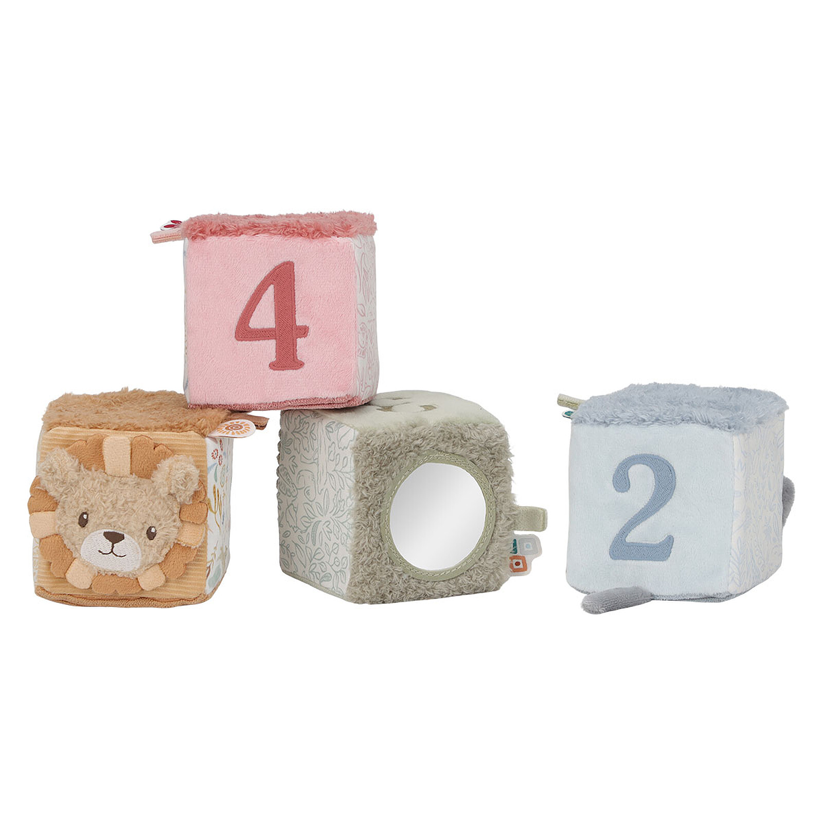 Achat Lot de 4 Cubes Doux - Safari Friends