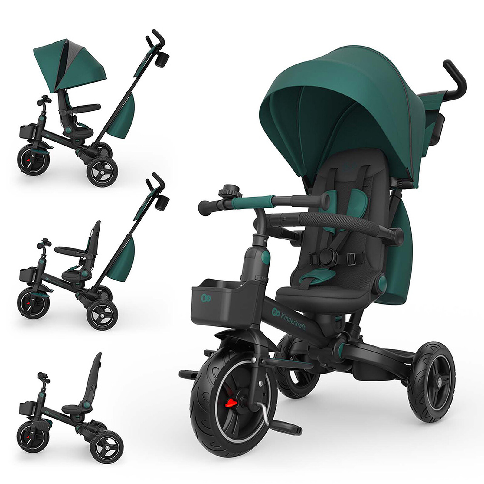 Tricycle SPINSTEP 2 PLUS - Vert Kinderkraft