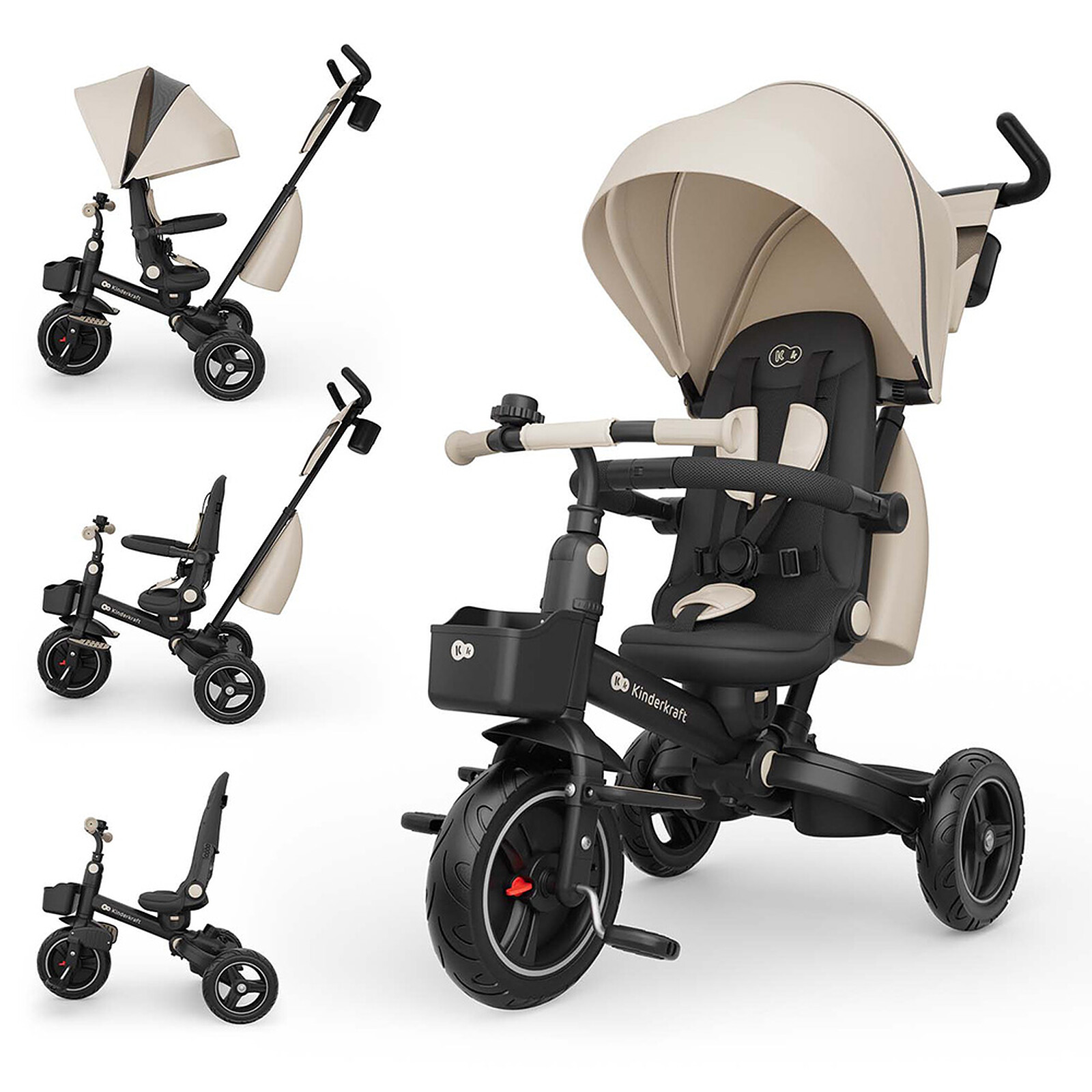 Tricycle SPINSTEP 2 PLUS - Beige Kinderkraft