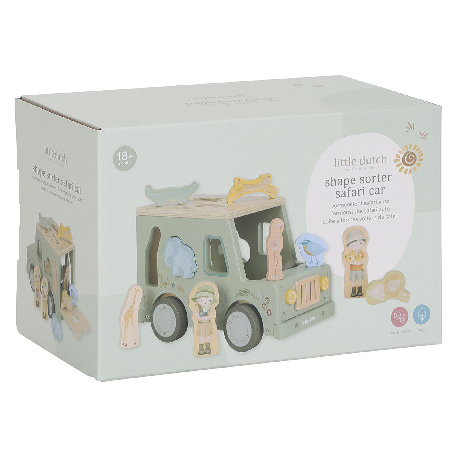 Achat Boîte à Formes Voiture de Safari - Safari Friends