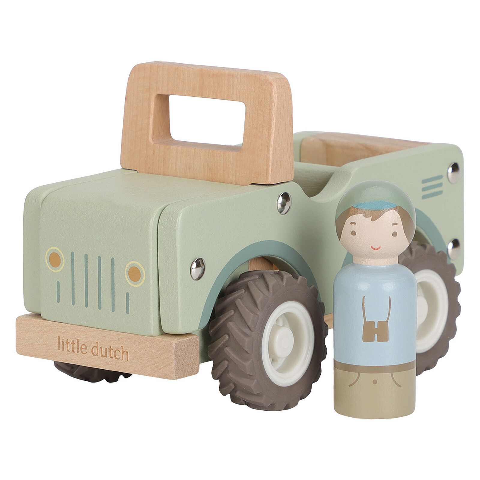 Voiture de Safari avec Figurine - Safari Friends Little Dutch