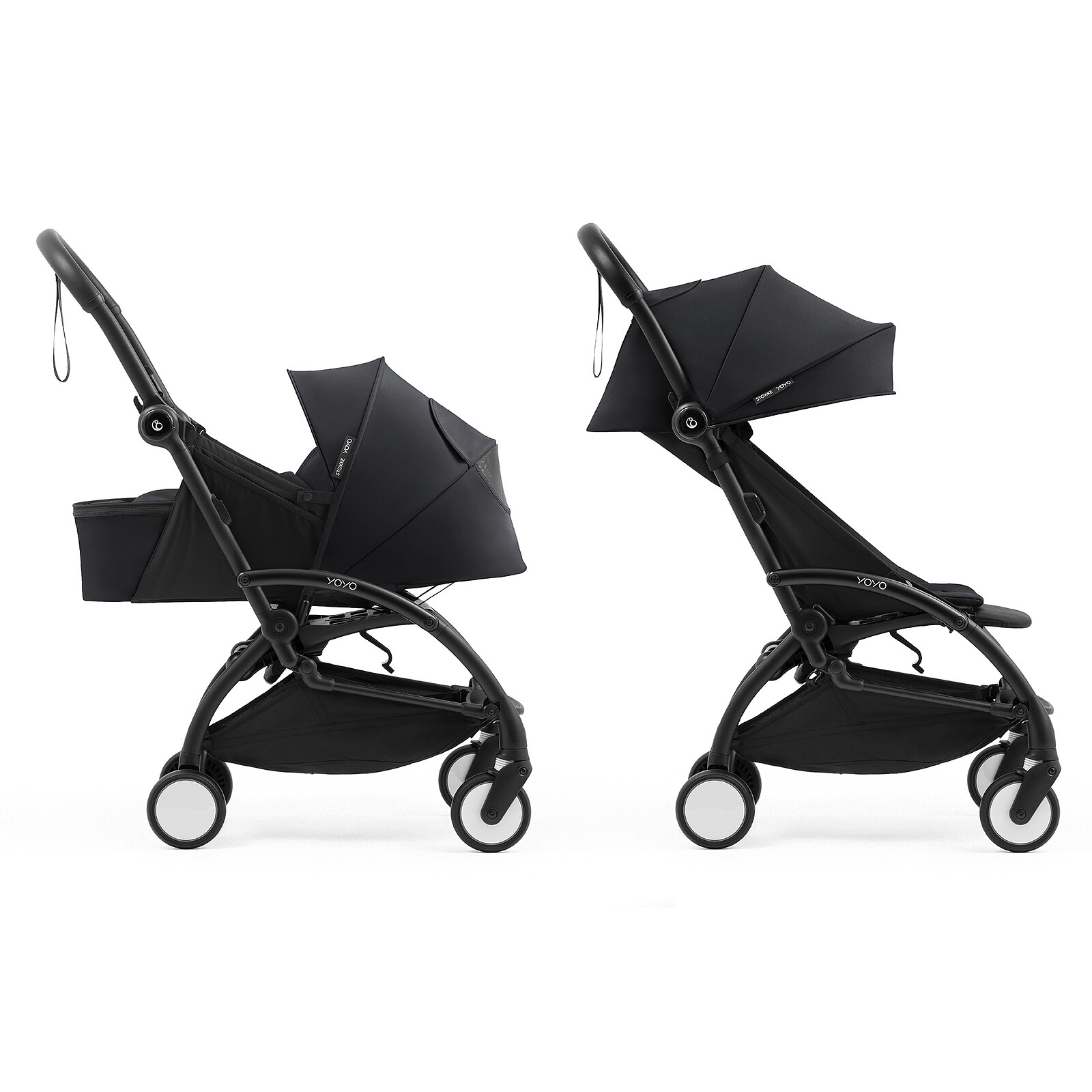 Poussette YOYO5 Complète 0+ et 6 - Black Stokke