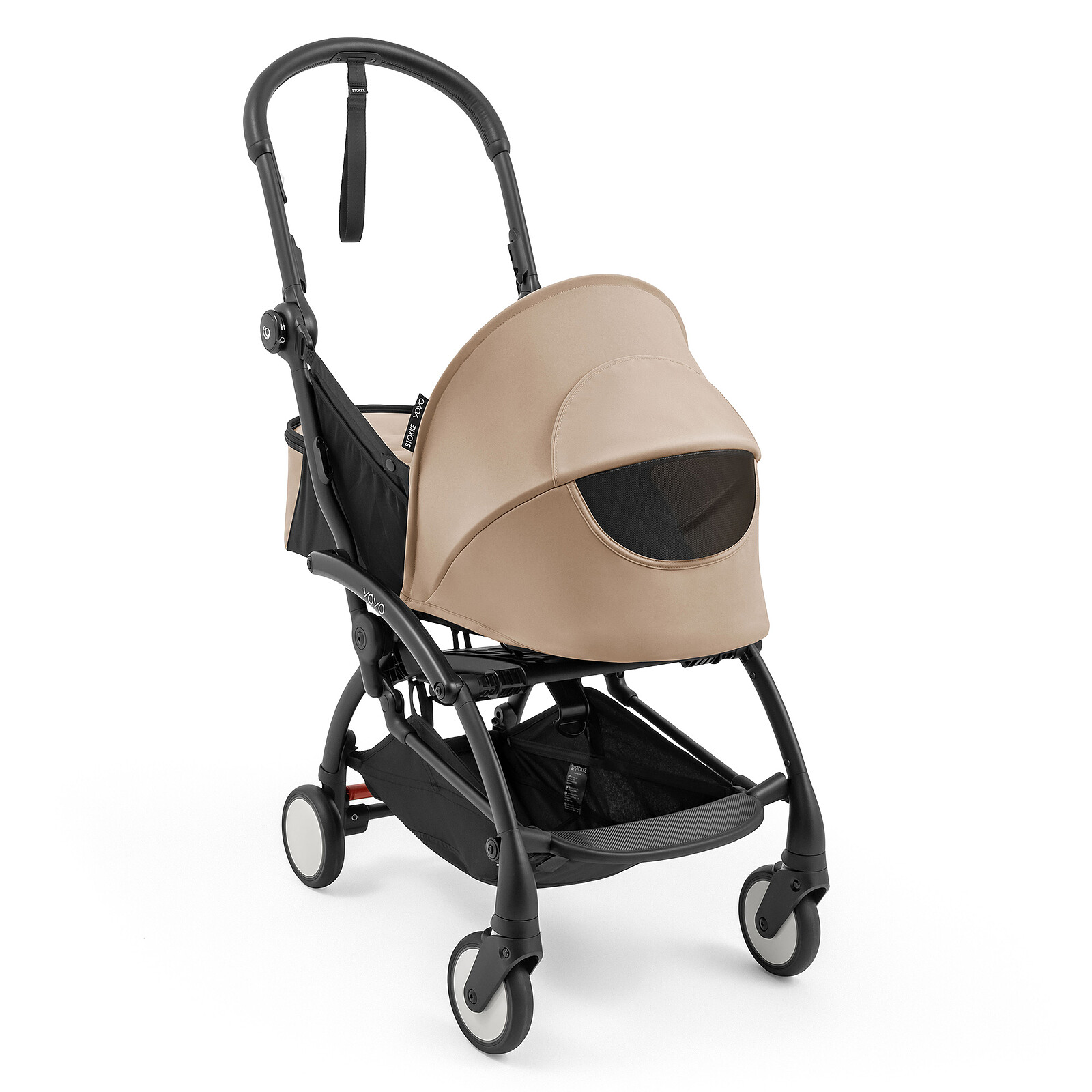 Poussette YOYO5 Complète 0+ et 6 - Taupe Stokke