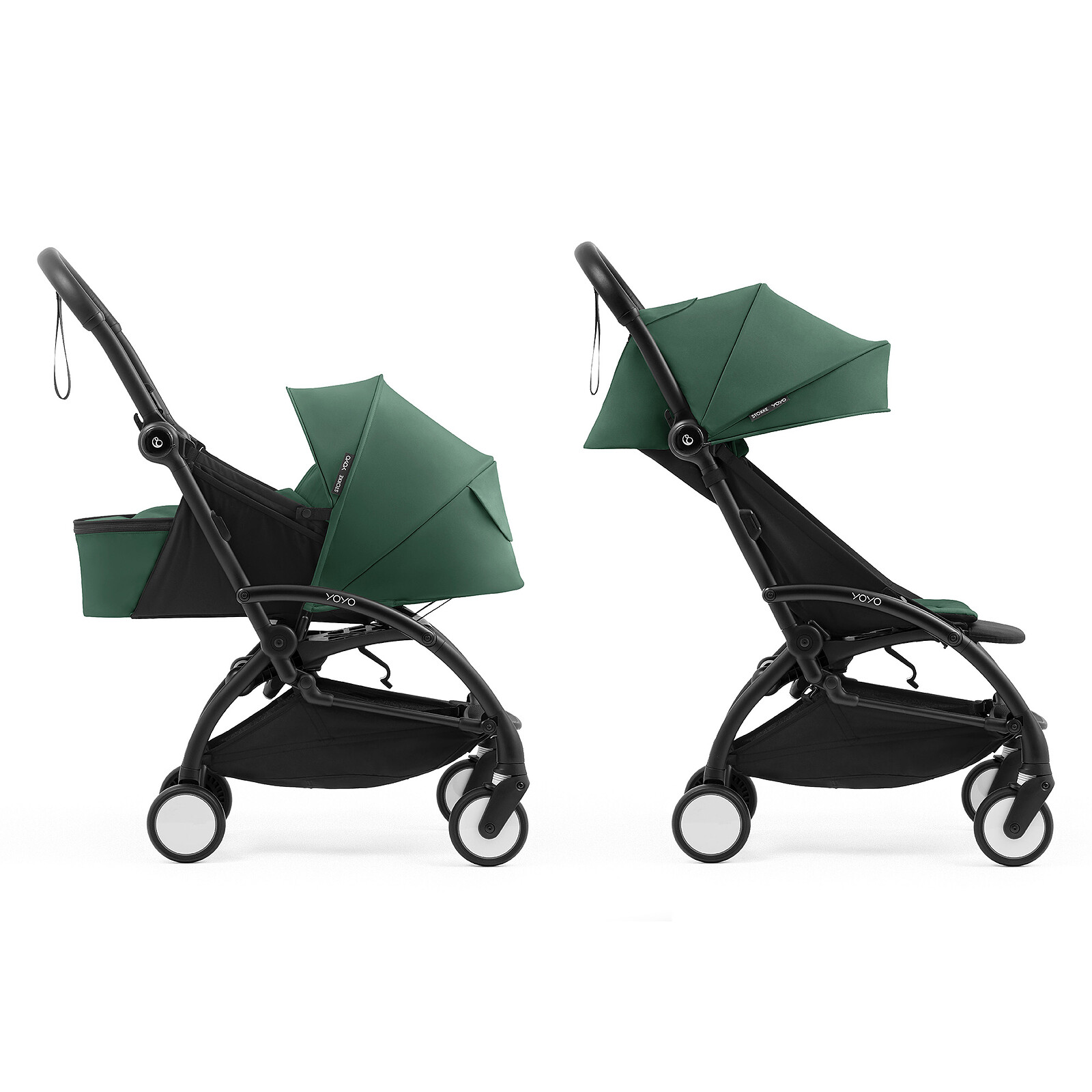 Poussette YOYO5 Complète 0+ et 6 - Forest Stokke