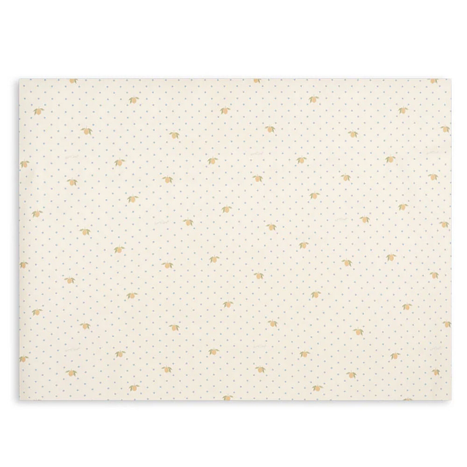 Tapis de Sol en Vinyle Lemon Dot - 75 x 100 cm Konges Sløjd