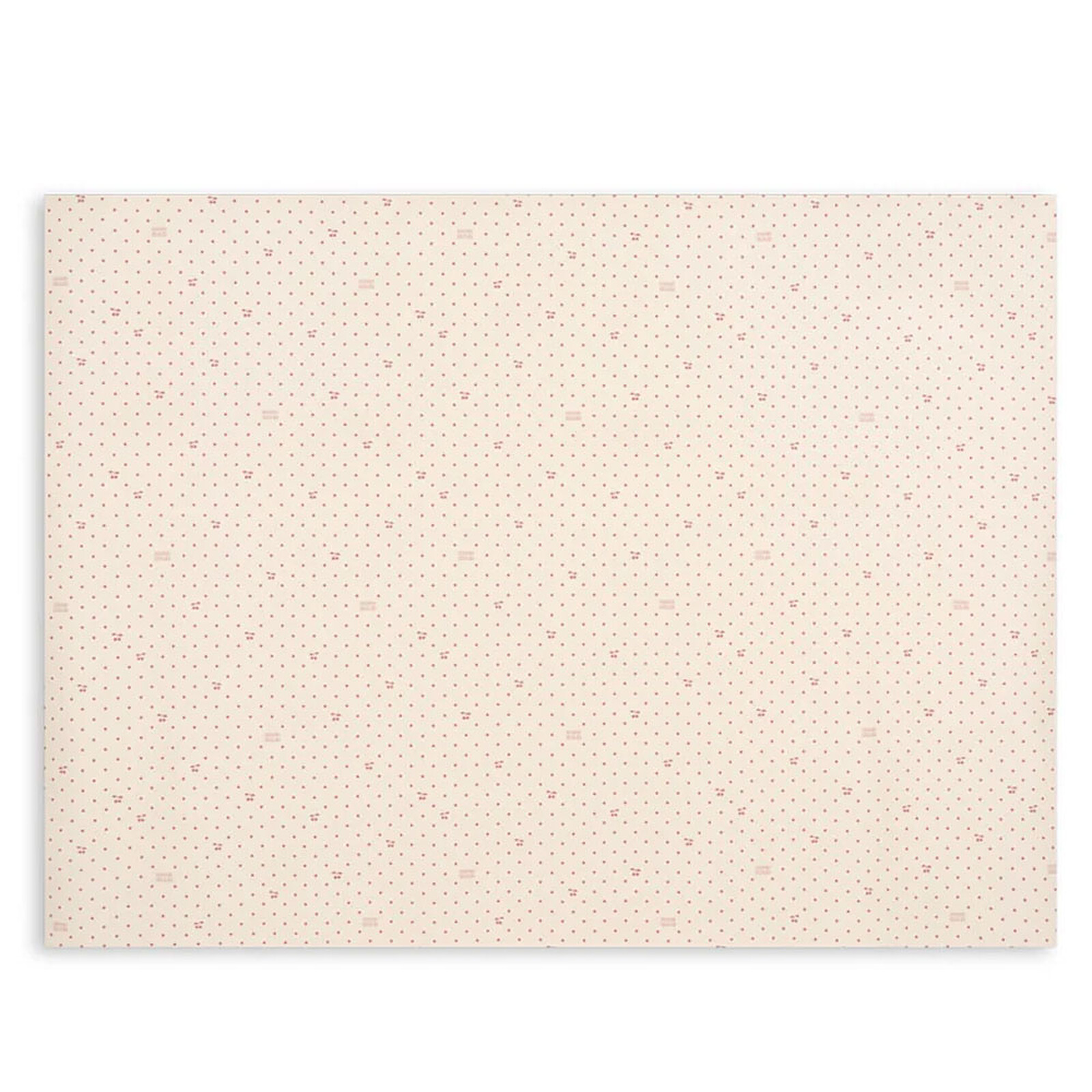 Tapis de Sol en Vinyle Cherry Dot - 75 x 100 cm Konges Sløjd