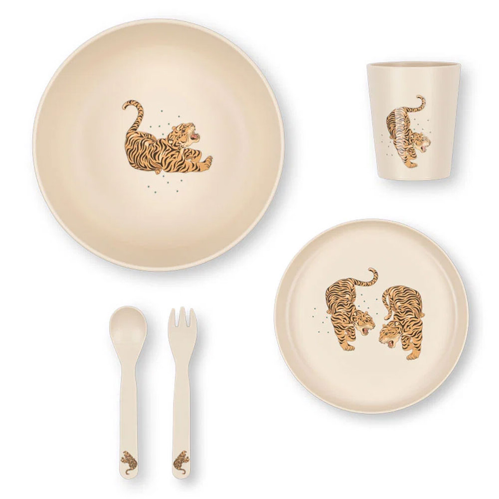 Set de Repas 5 Pièces - Tiger Ruggito Konges Sløjd