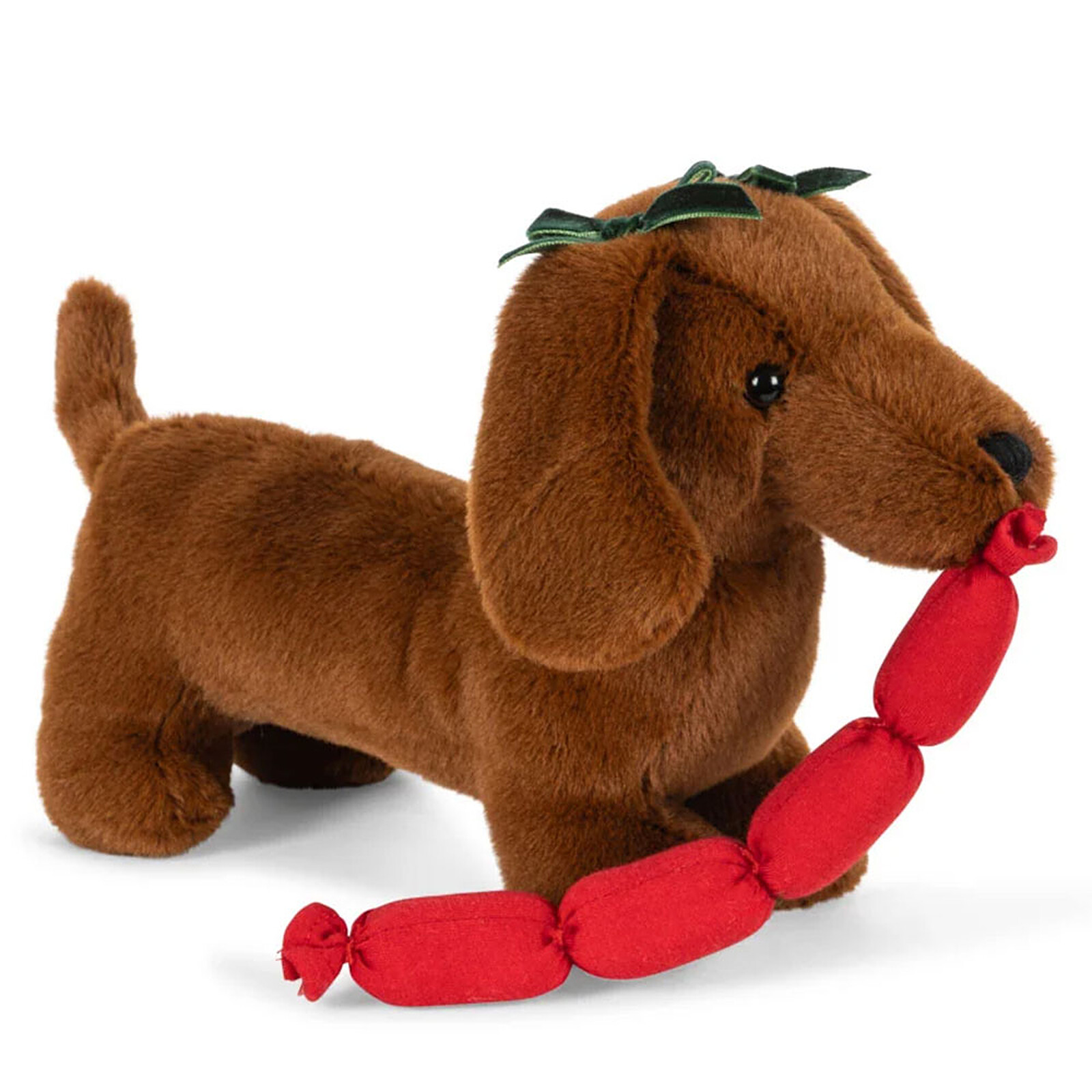 Peluche Chien Saucisse Chorizo - Brown Konges Sløjd