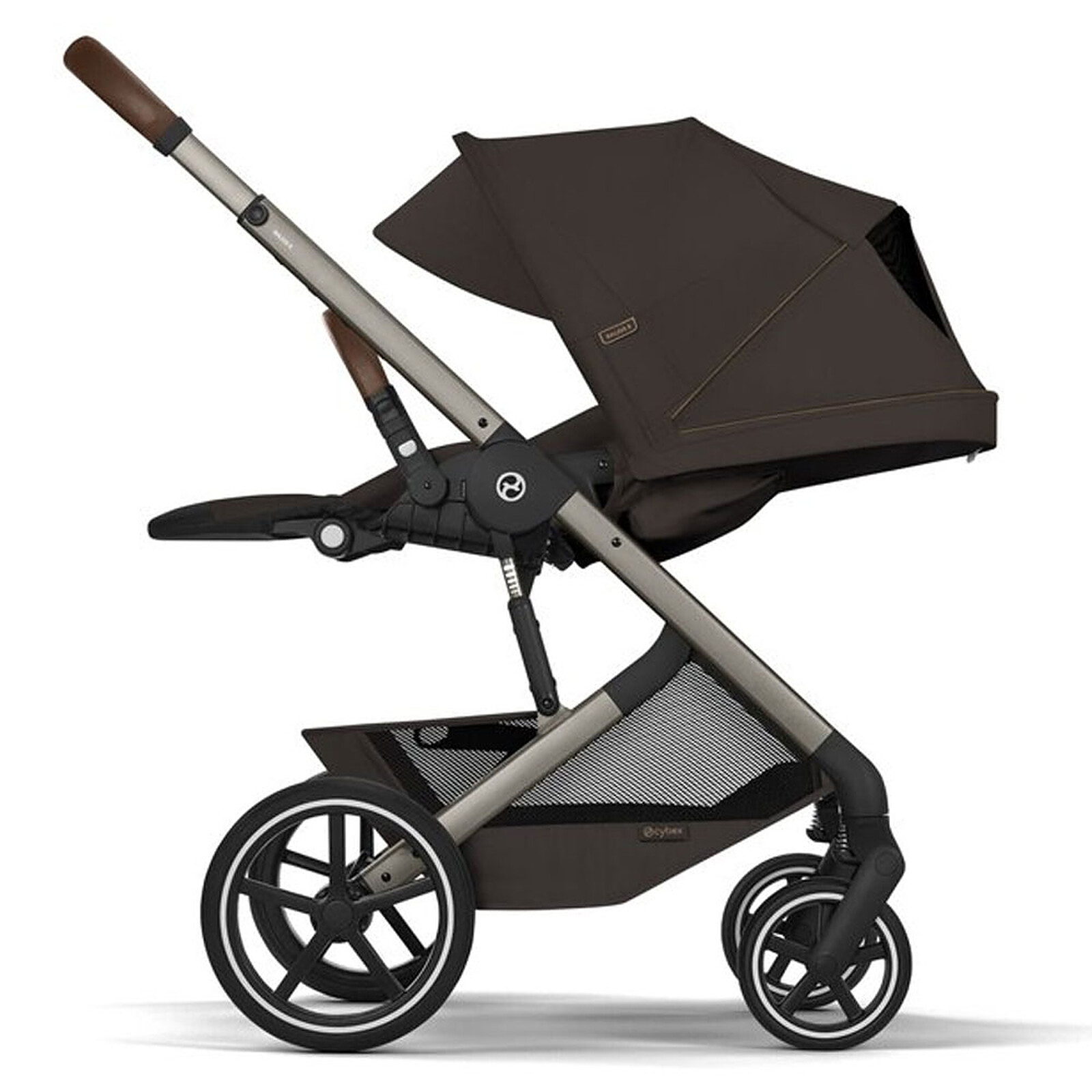 Achat Pack Poussette Balios S Lux 2026 + Nacelle Pliable - Chocolate Brown