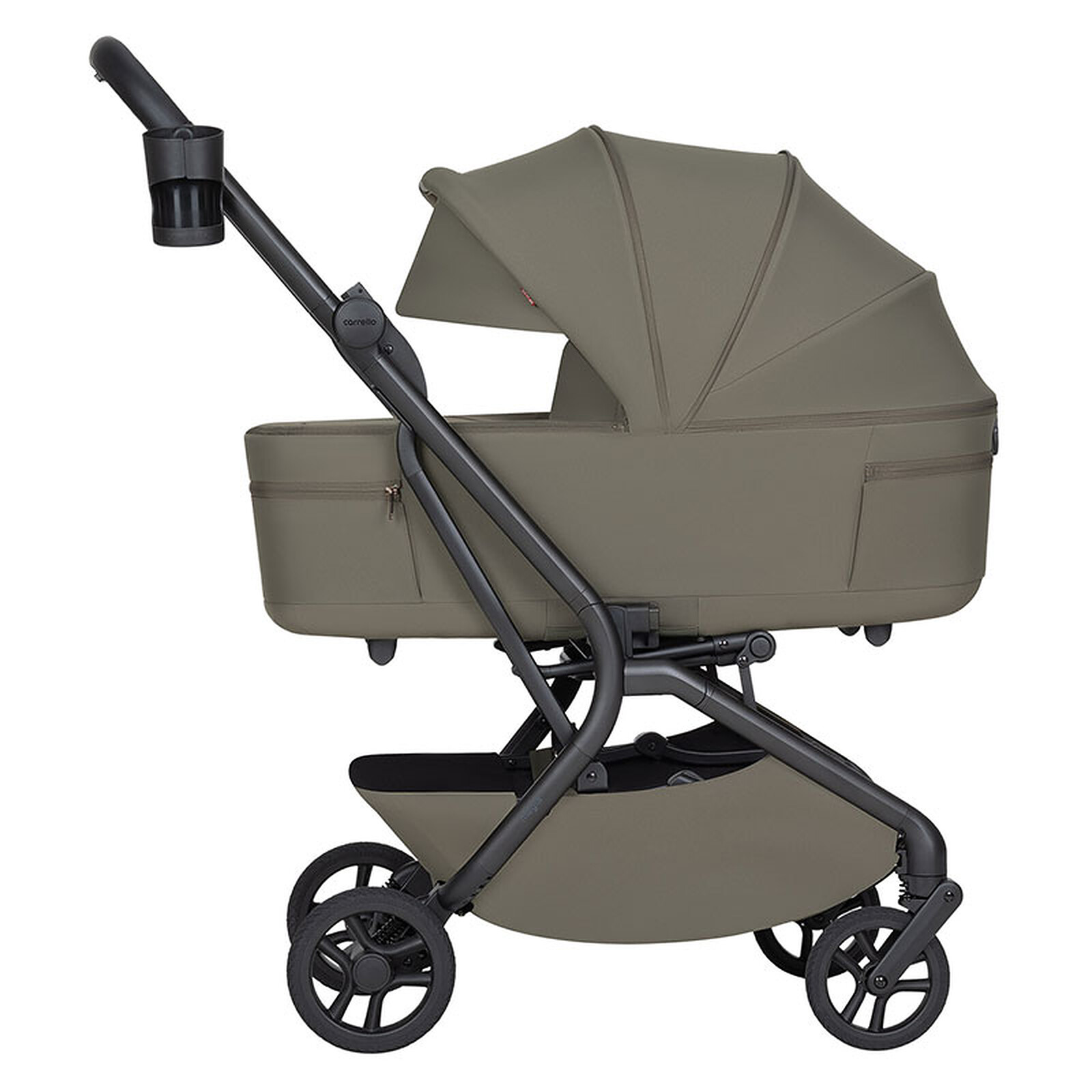 Poussette et Nacelle Pliable Magia 2.0 - Malted Green Carrello